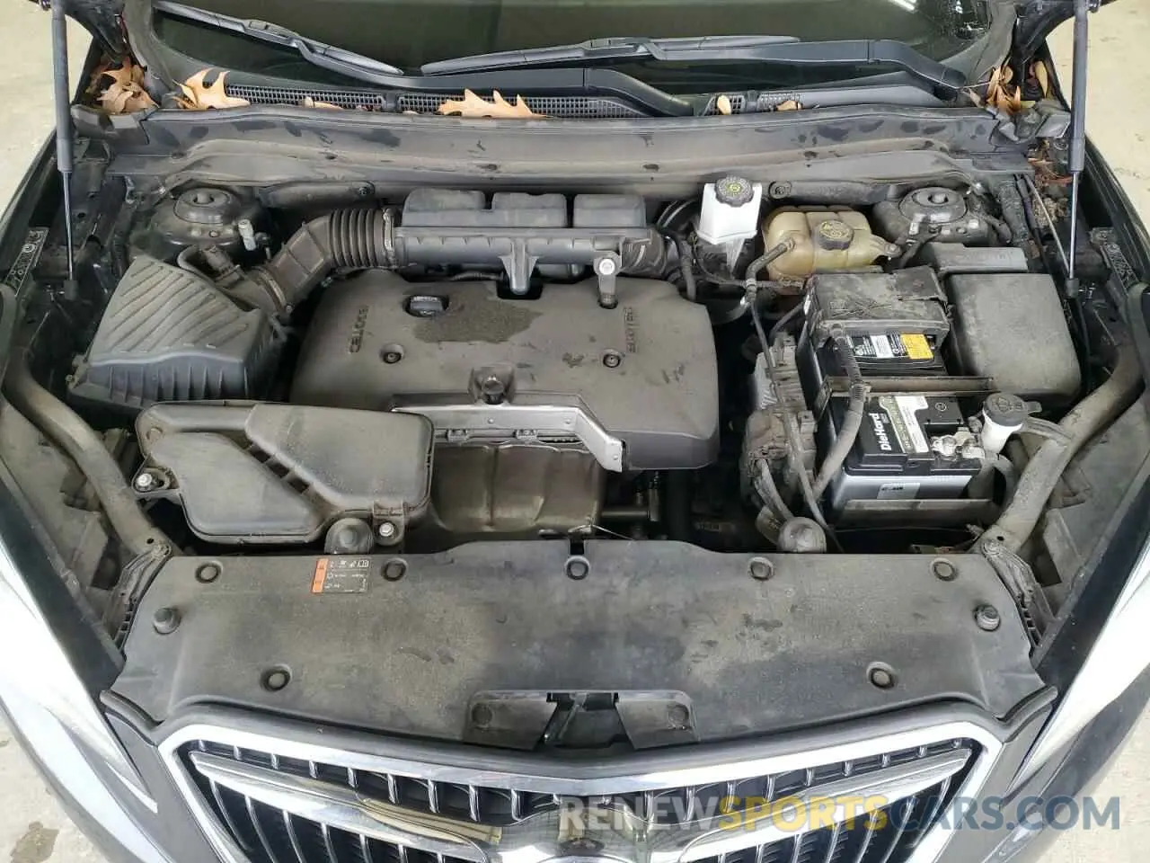 12 fotografías del automóvil dañado LRBFXCSA1KD014710 BUICK ENVISION 2019