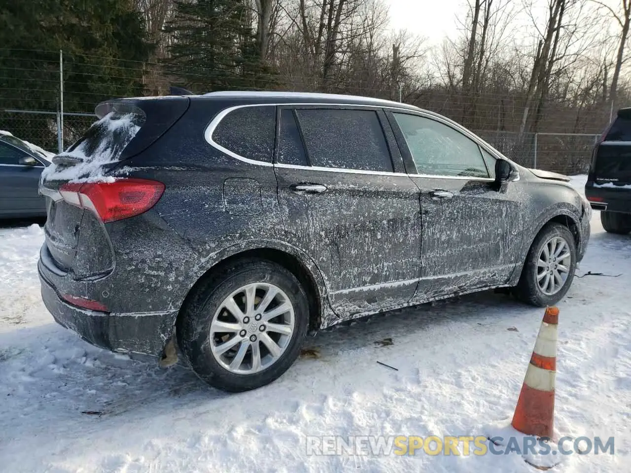 3 fotografías del automóvil dañado LRBFXCSA1KD019891 BUICK ENVISION 2019