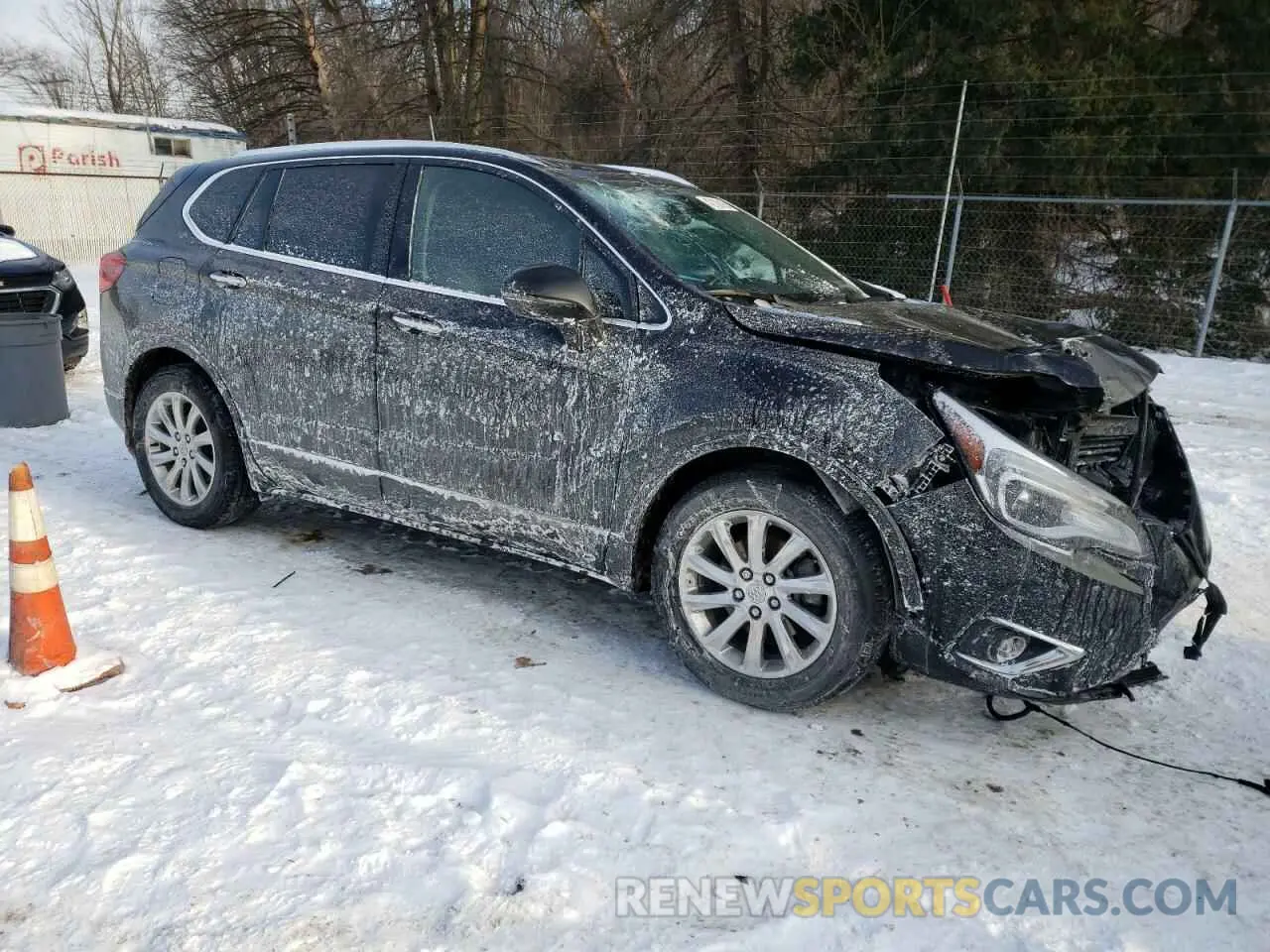4 fotografías del automóvil dañado LRBFXCSA1KD019891 BUICK ENVISION 2019