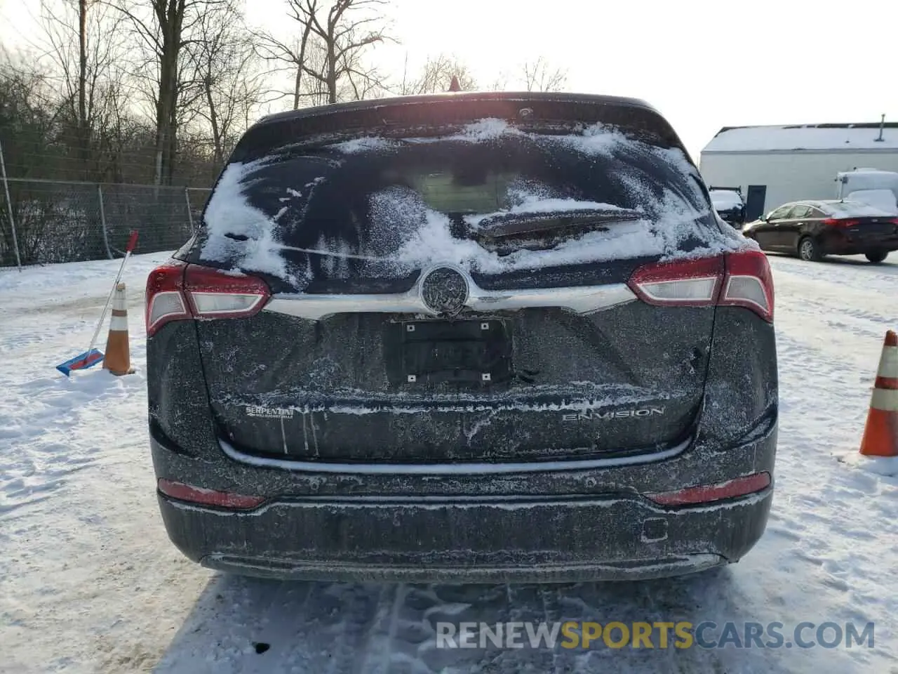 6 fotografías del automóvil dañado LRBFXCSA1KD019891 BUICK ENVISION 2019