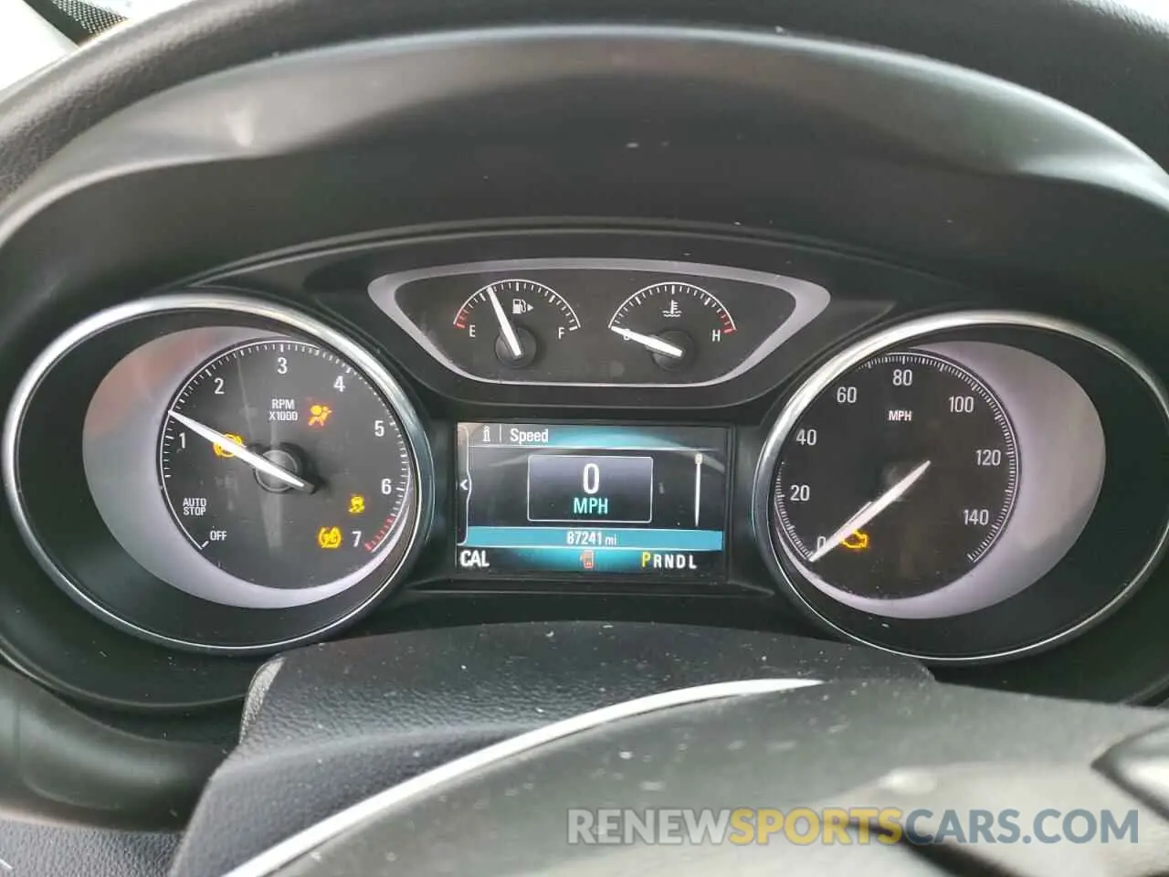 9 fotografías del automóvil dañado LRBFXCSA1KD019891 BUICK ENVISION 2019
