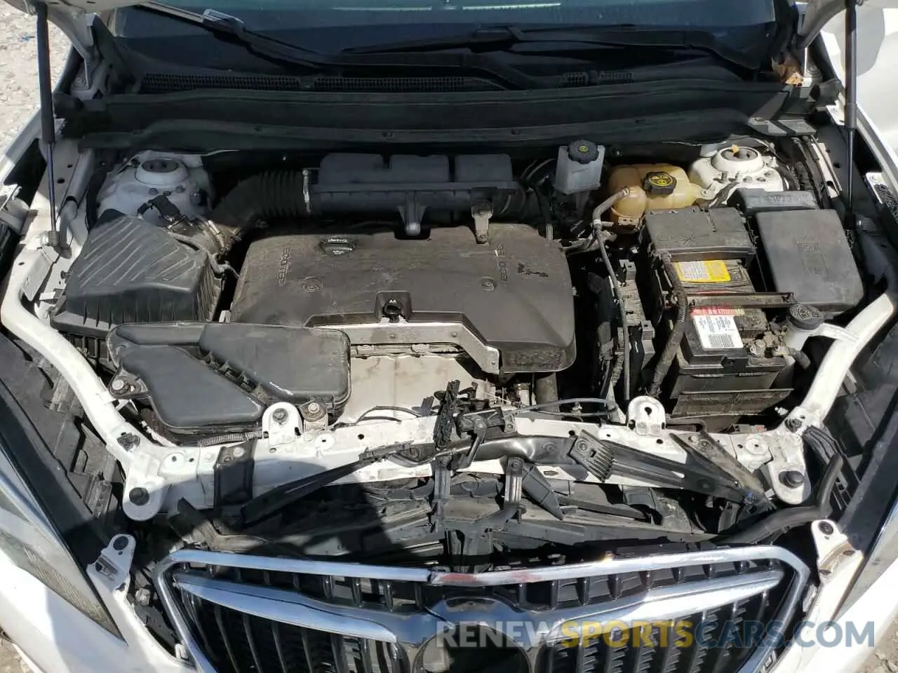 12 fotografías del automóvil dañado LRBFXCSA1KD022063 BUICK ENVISION 2019