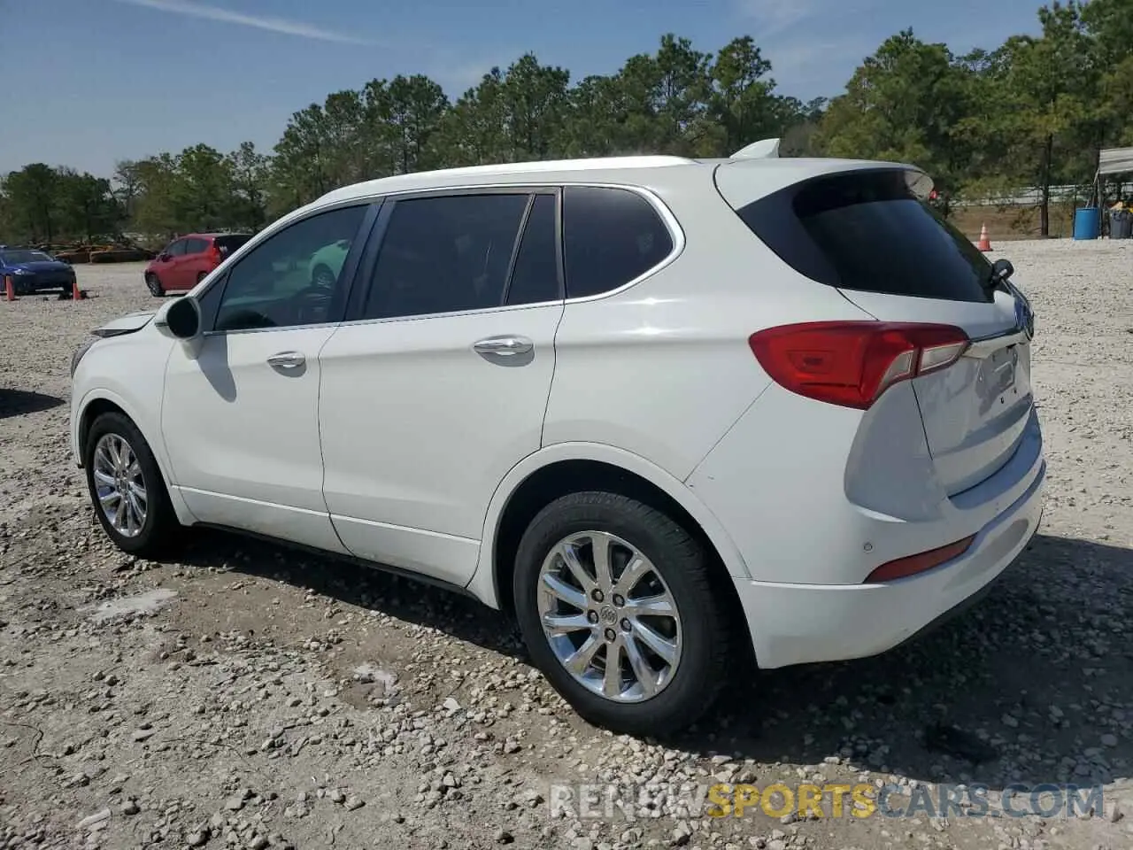 2 fotografías del automóvil dañado LRBFXCSA1KD022063 BUICK ENVISION 2019
