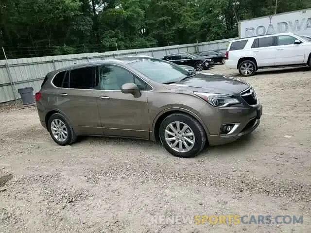 14 fotografías del automóvil dañado LRBFXCSA2KD020662 BUICK ENVISION 2019