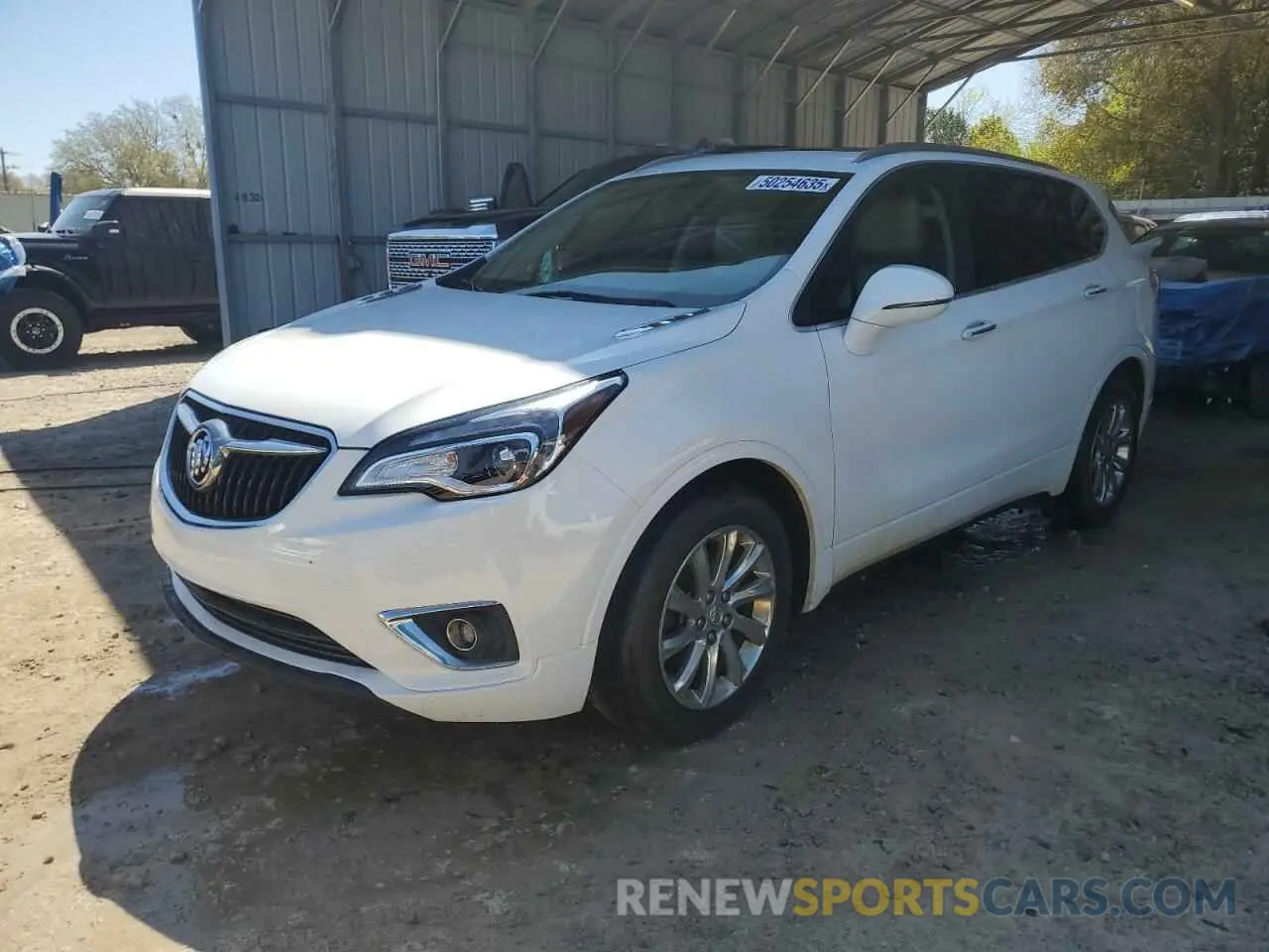 1 fotografías del automóvil dañado LRBFXCSA2KD060112 BUICK ENVISION 2019