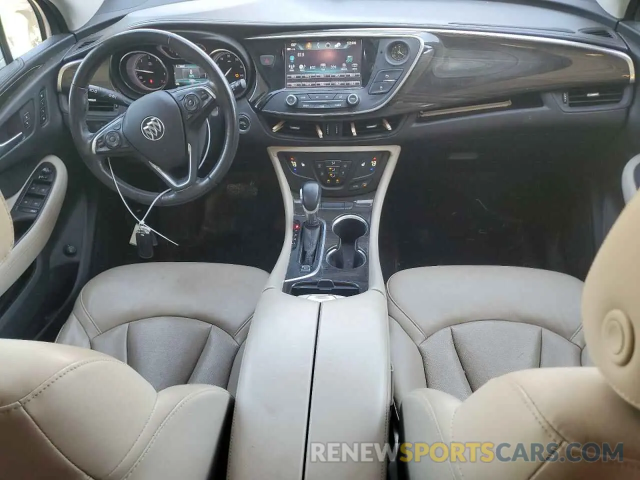 8 fotografías del automóvil dañado LRBFXCSA2KD060112 BUICK ENVISION 2019
