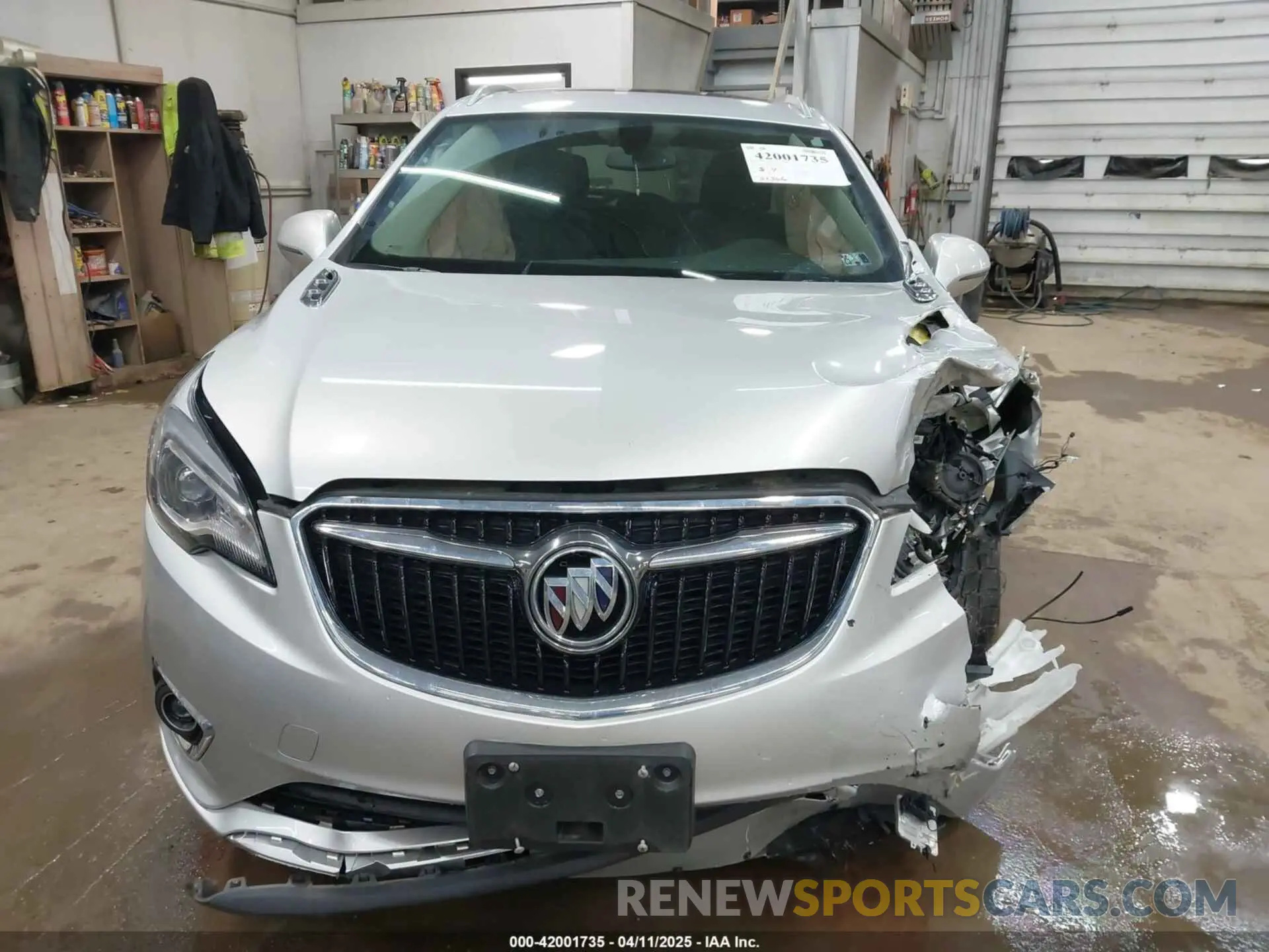 12 fotografías del automóvil dañado LRBFXCSA3KD119247 BUICK ENVISION 2019