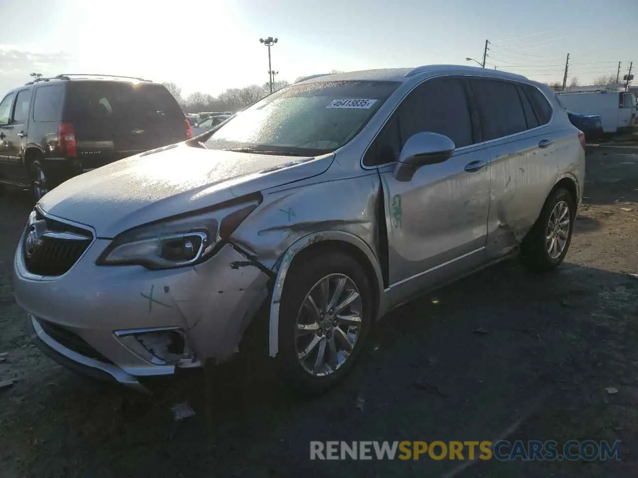 1 fotografías del automóvil dañado LRBFXCSA4KD002714 BUICK ENVISION 2019