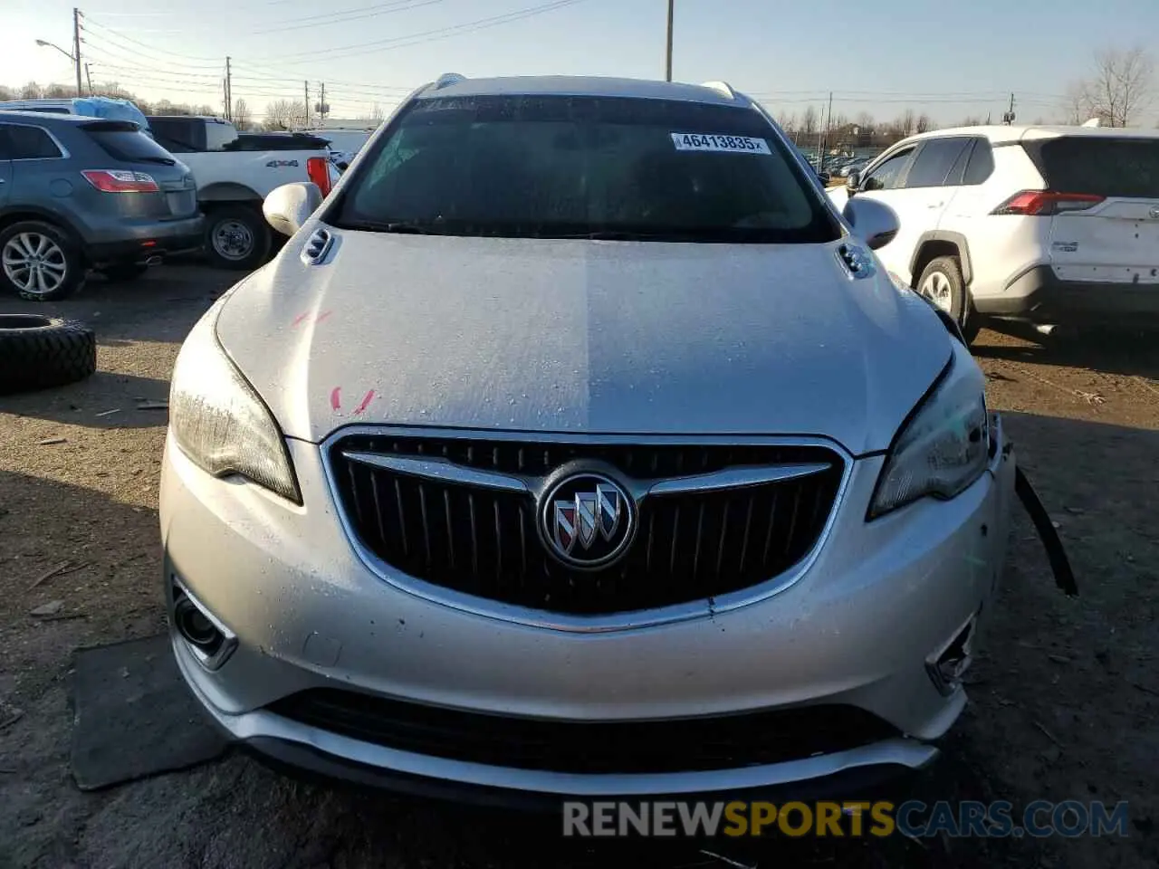 5 fotografías del automóvil dañado LRBFXCSA4KD002714 BUICK ENVISION 2019