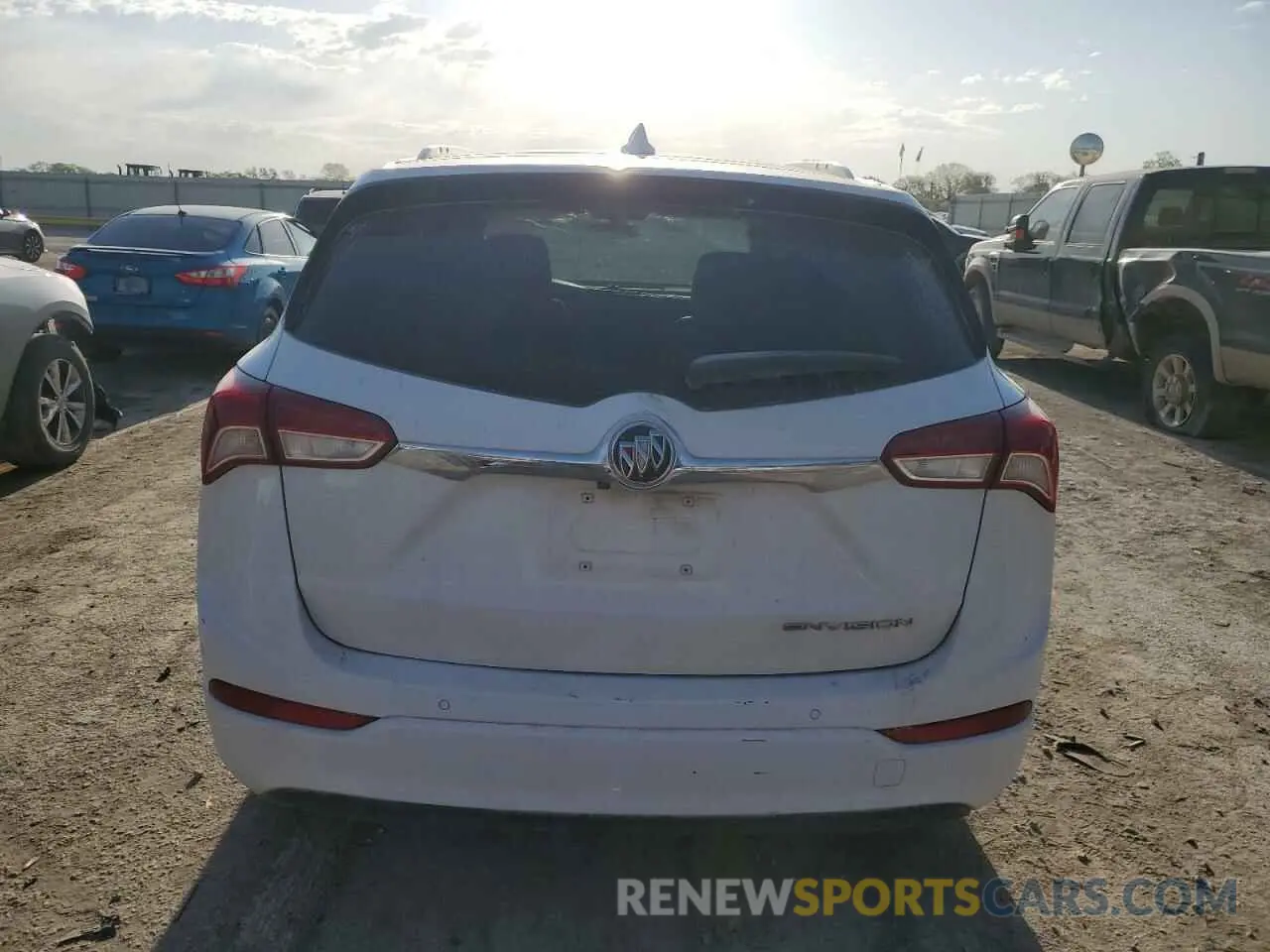 6 fotografías del automóvil dañado LRBFXCSA5KD006223 BUICK ENVISION 2019