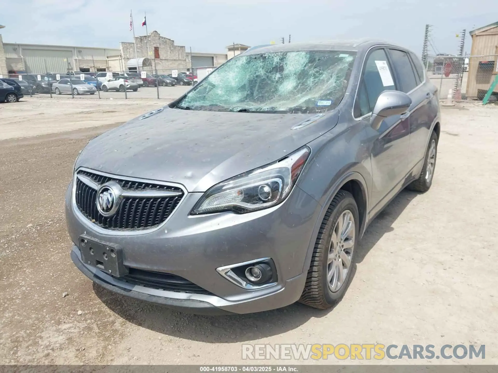 2 fotografías del automóvil dañado LRBFXCSA5KD012619 BUICK ENVISION 2019