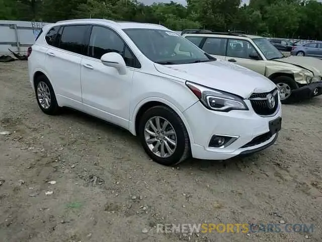 13 fotografías del automóvil dañado LRBFXCSA5KD058158 BUICK ENVISION 2019
