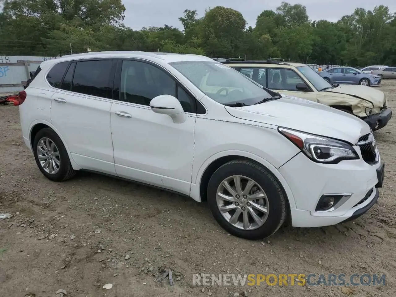 4 fotografías del automóvil dañado LRBFXCSA5KD058158 BUICK ENVISION 2019