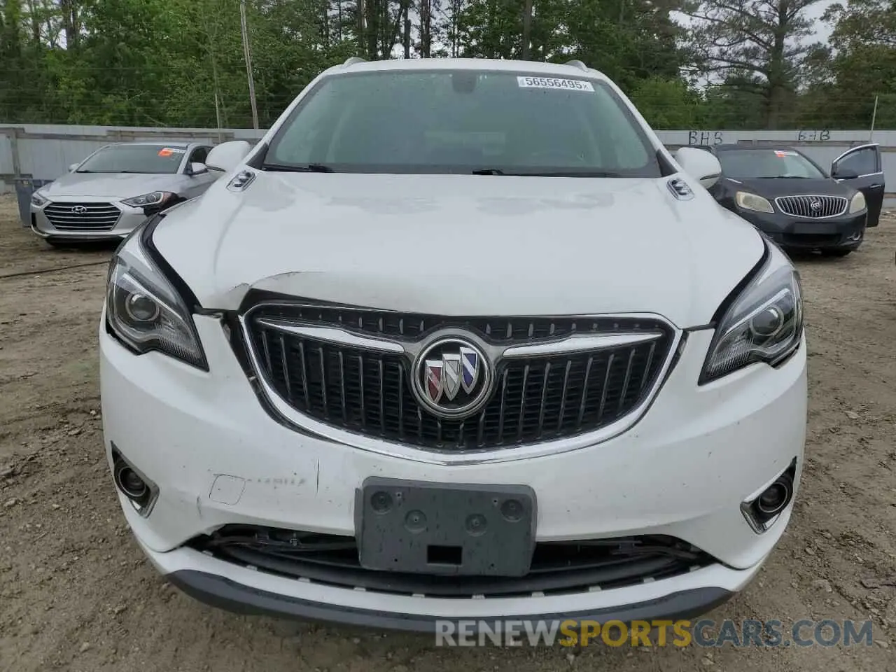 5 fotografías del automóvil dañado LRBFXCSA5KD058158 BUICK ENVISION 2019
