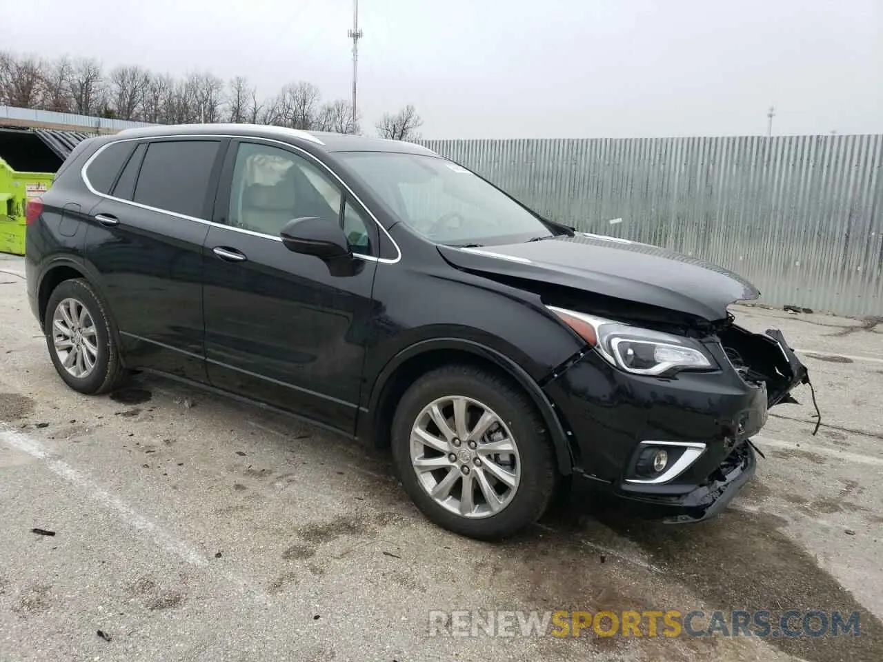 4 fotografías del automóvil dañado LRBFXCSA5KD066387 BUICK ENVISION 2019