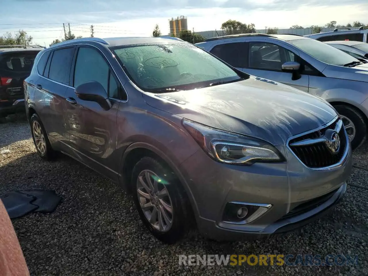 4 fotografías del automóvil dañado LRBFXCSA6KD014282 BUICK ENVISION 2019
