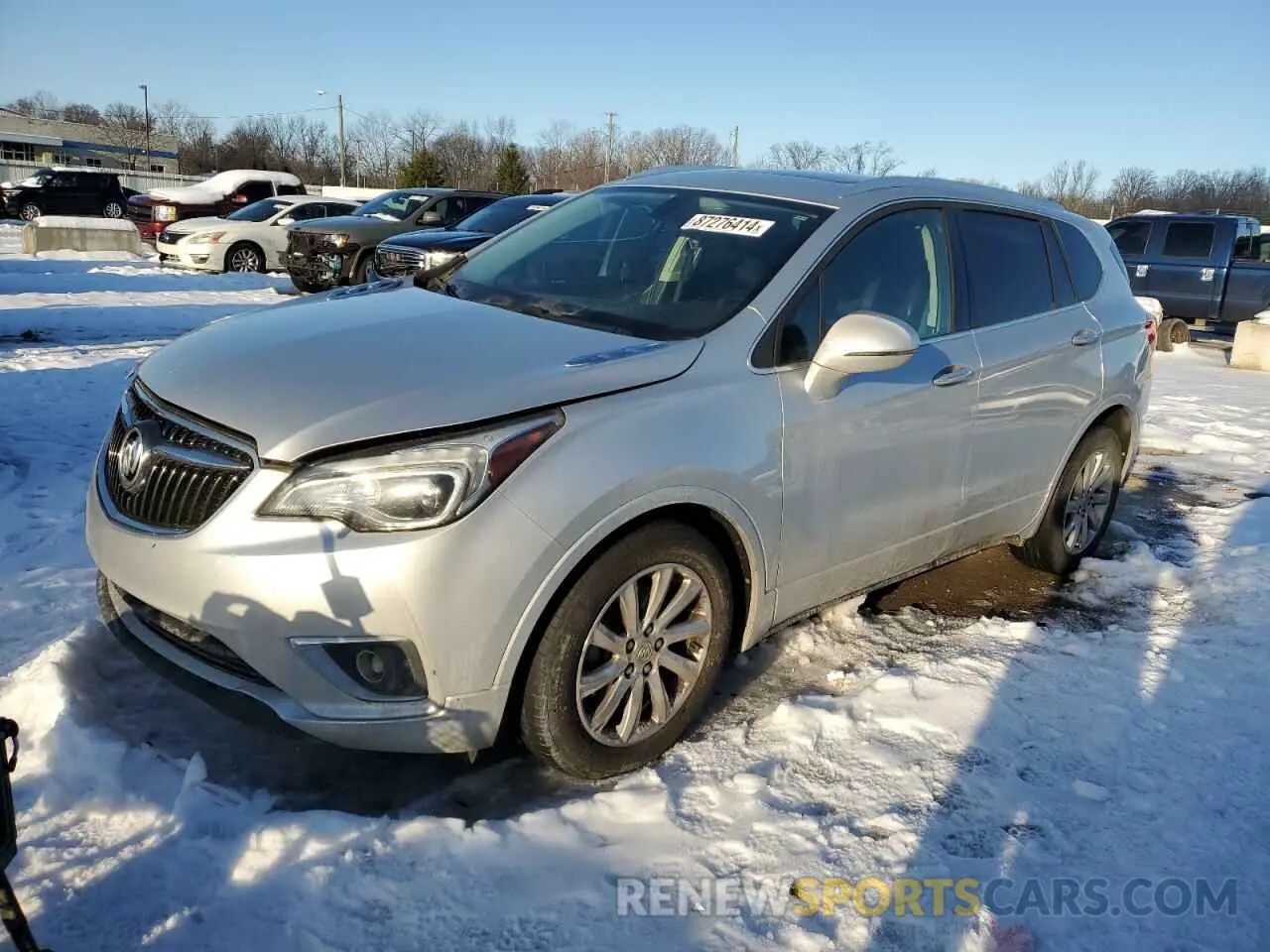 1 fotografías del automóvil dañado LRBFXCSA6KD019319 BUICK ENVISION 2019