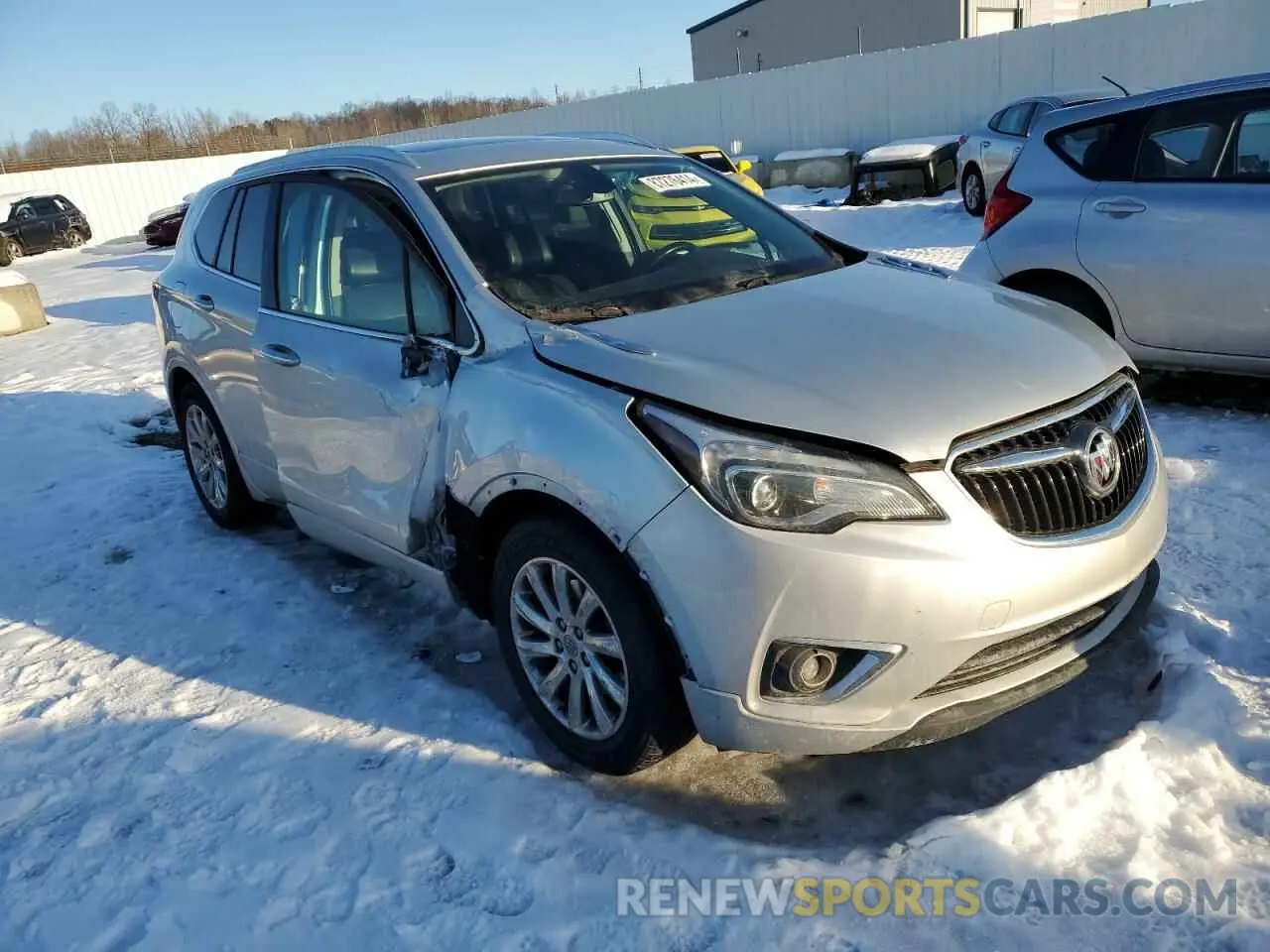 4 fotografías del automóvil dañado LRBFXCSA6KD019319 BUICK ENVISION 2019