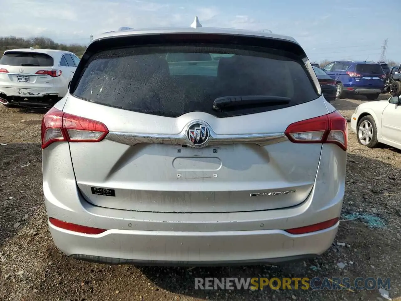 6 fotografías del automóvil dañado LRBFXCSA6KD030580 BUICK ENVISION 2019