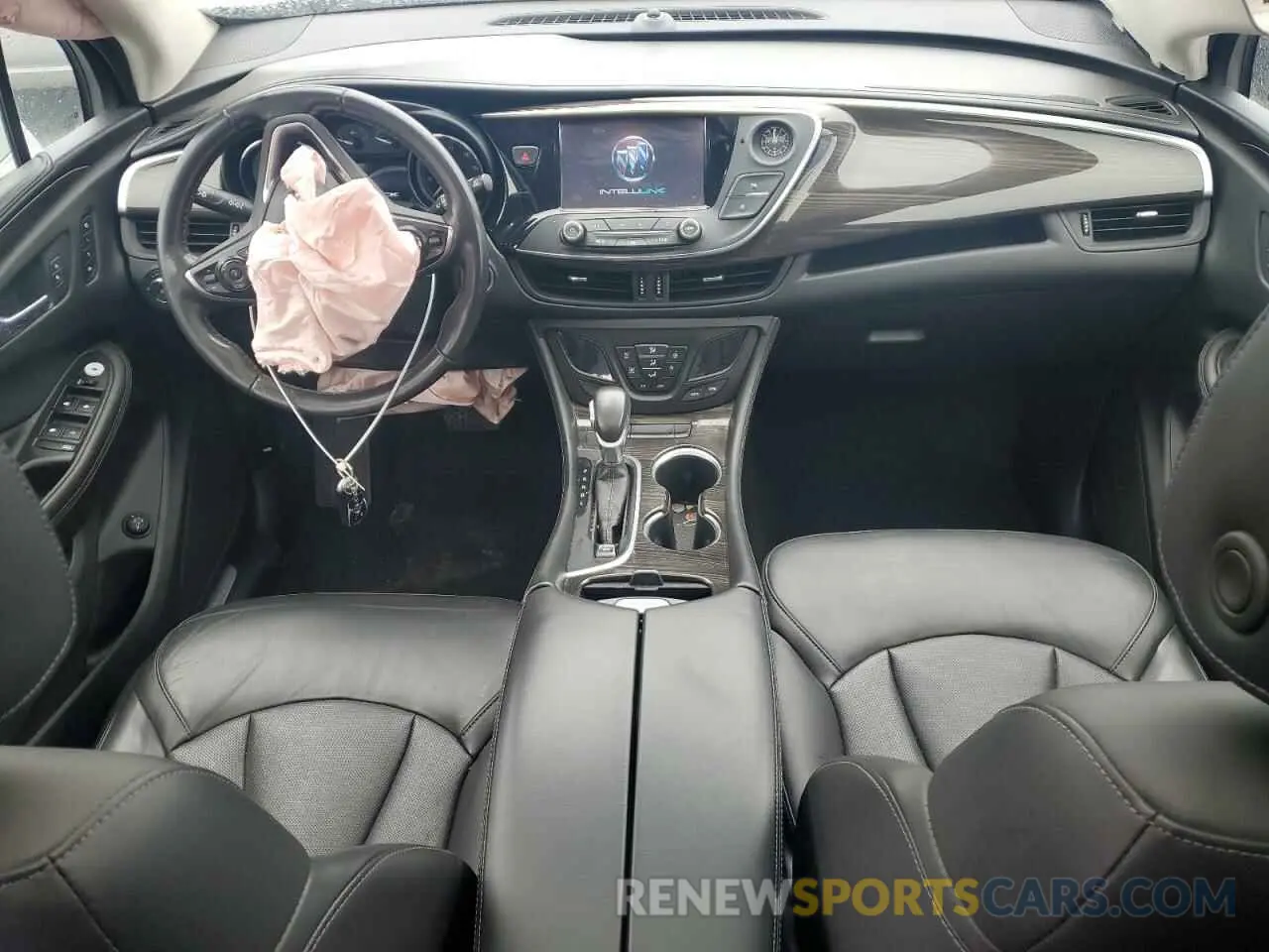 8 fotografías del automóvil dañado LRBFXCSA6KD030580 BUICK ENVISION 2019