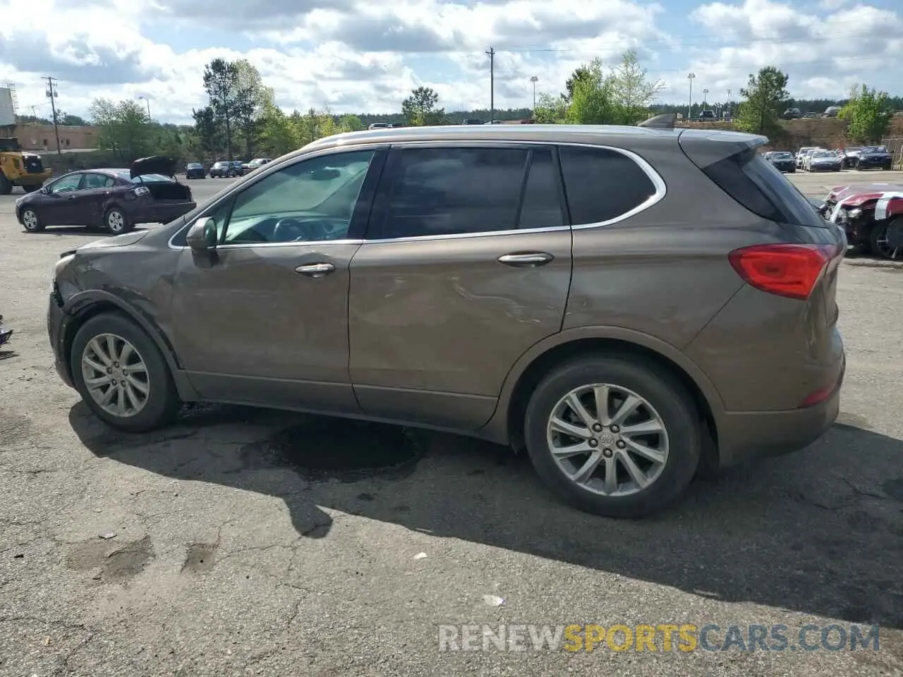 2 fotografías del automóvil dañado LRBFXCSA6KD120585 BUICK ENVISION 2019