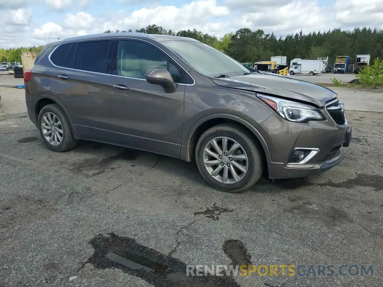 4 fotografías del automóvil dañado LRBFXCSA6KD120585 BUICK ENVISION 2019