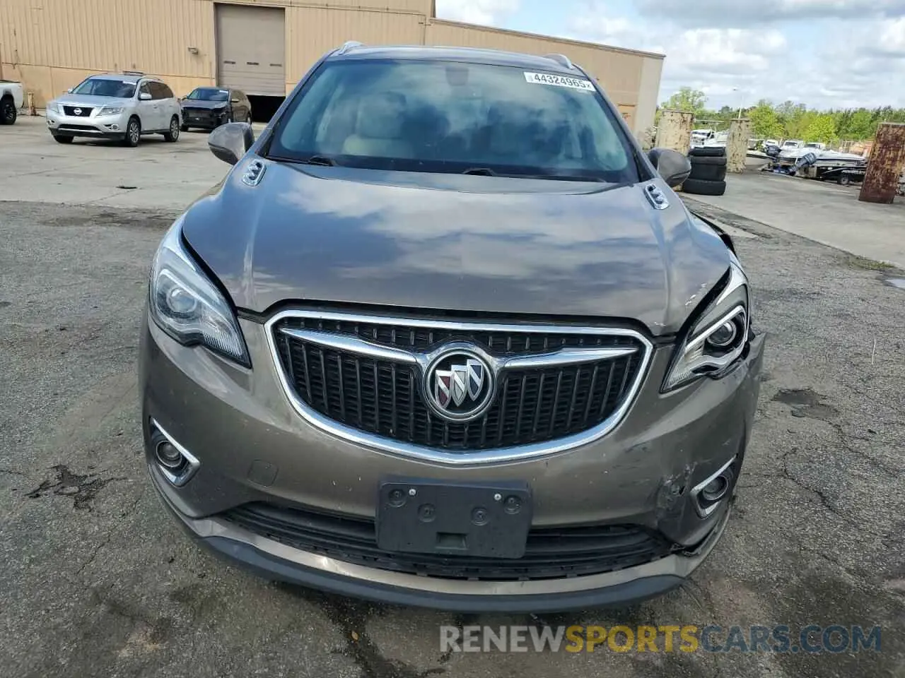 5 fotografías del automóvil dañado LRBFXCSA6KD120585 BUICK ENVISION 2019