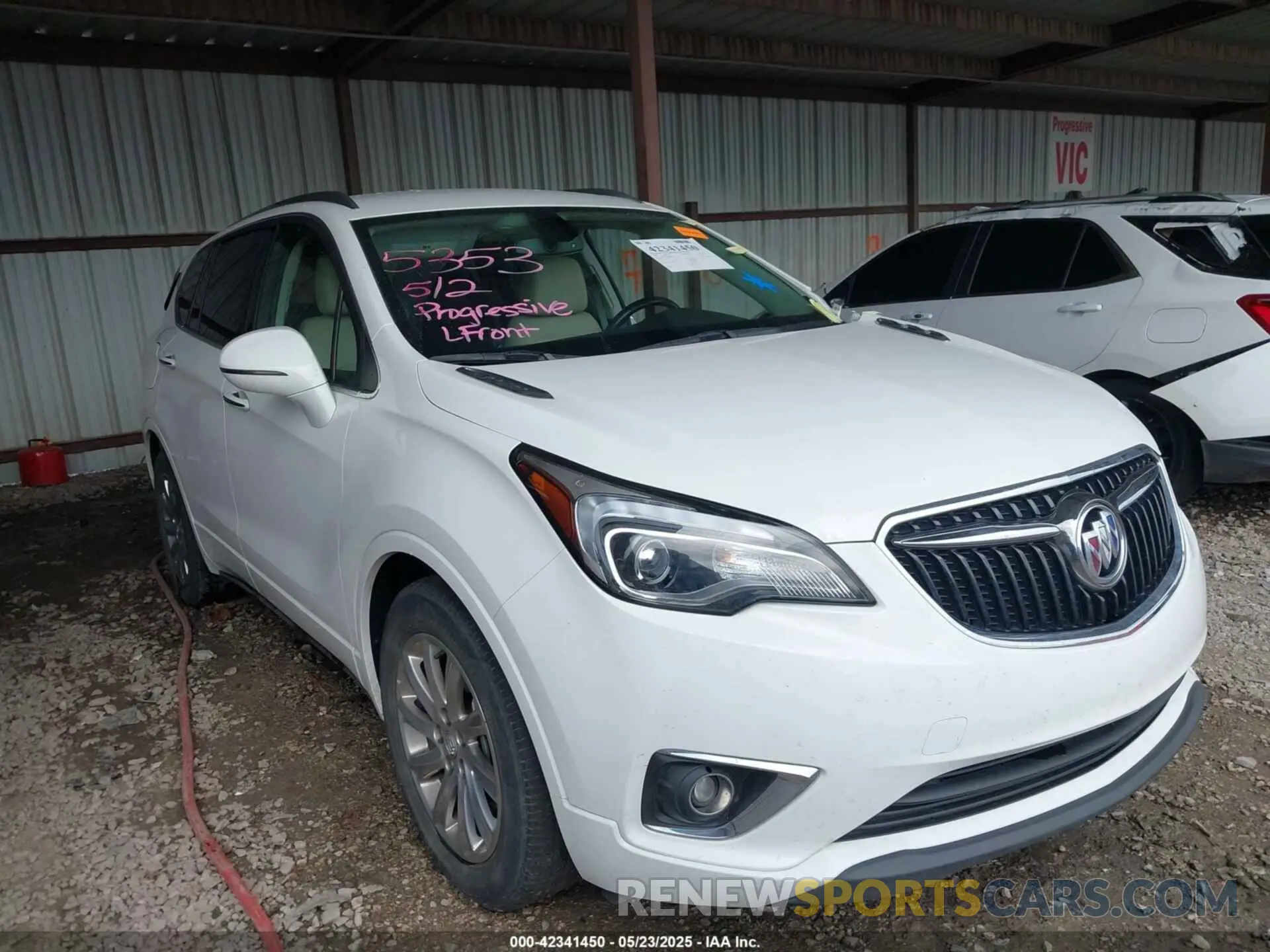 1 fotografías del automóvil dañado LRBFXCSA6KD128461 BUICK ENVISION 2019