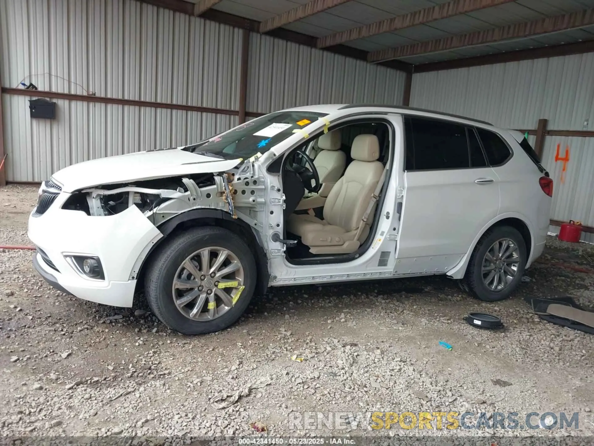 14 fotografías del automóvil dañado LRBFXCSA6KD128461 BUICK ENVISION 2019