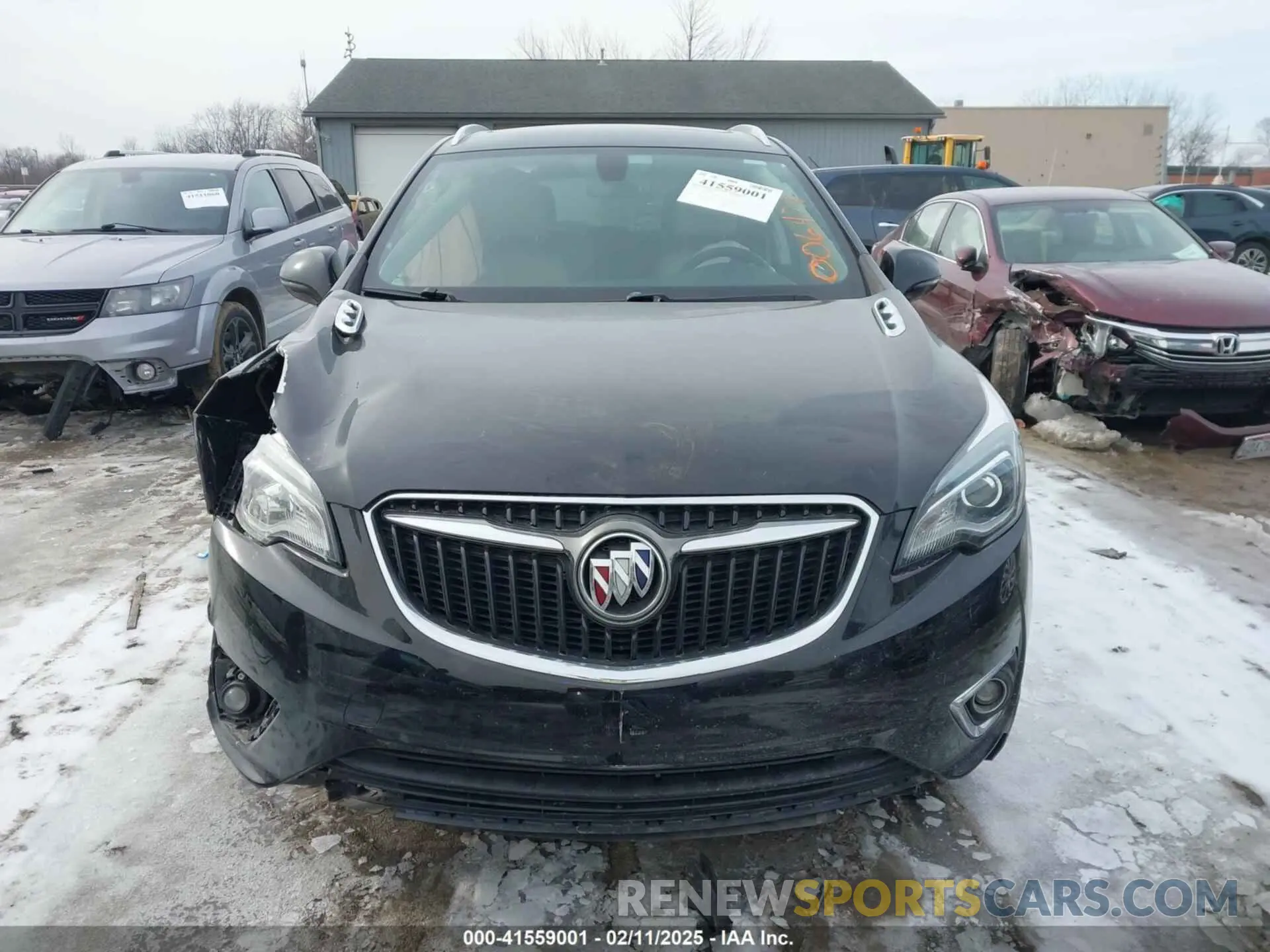 12 fotografías del automóvil dañado LRBFXCSA7KD006479 BUICK ENVISION 2019