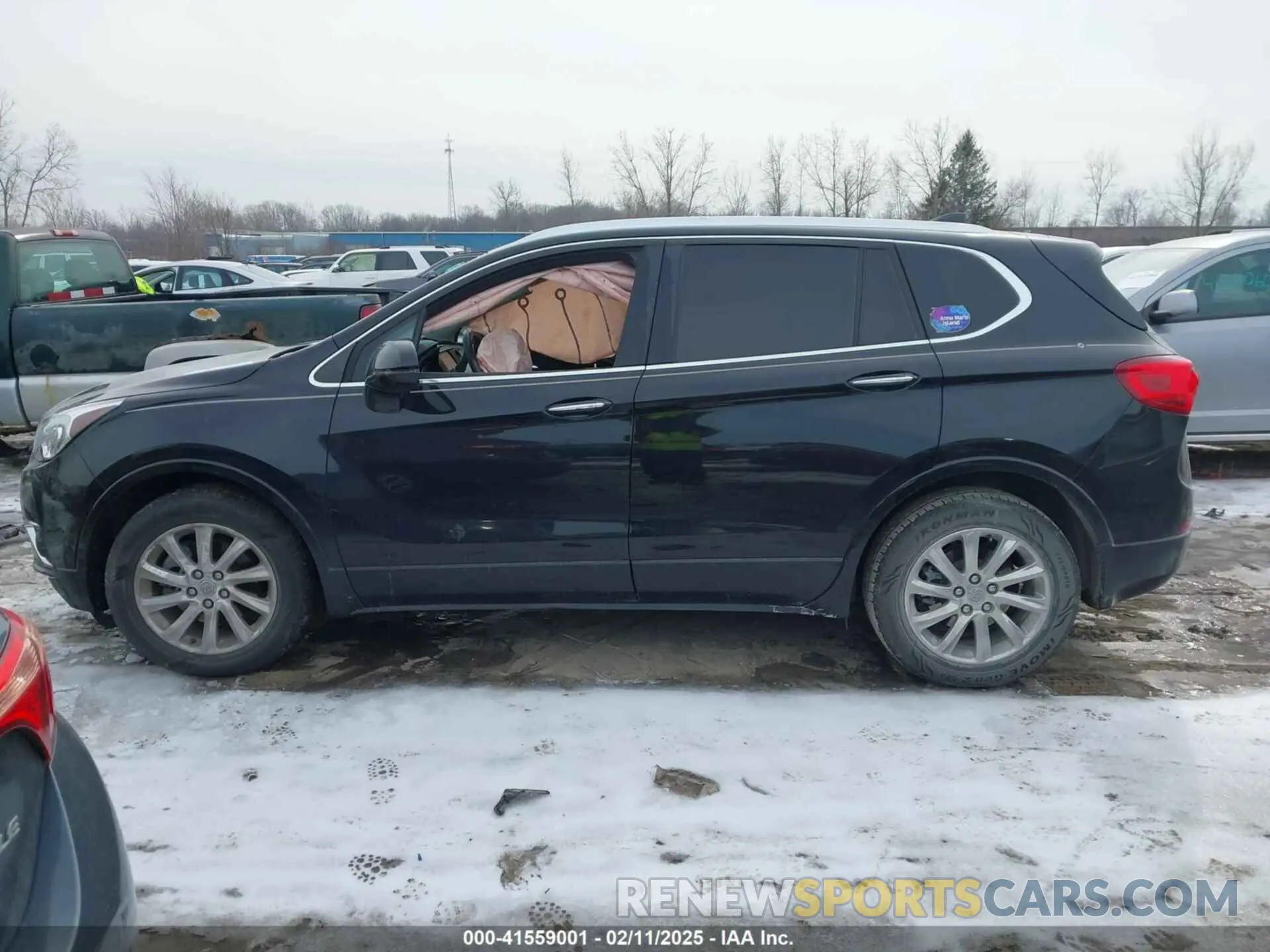 14 fotografías del automóvil dañado LRBFXCSA7KD006479 BUICK ENVISION 2019