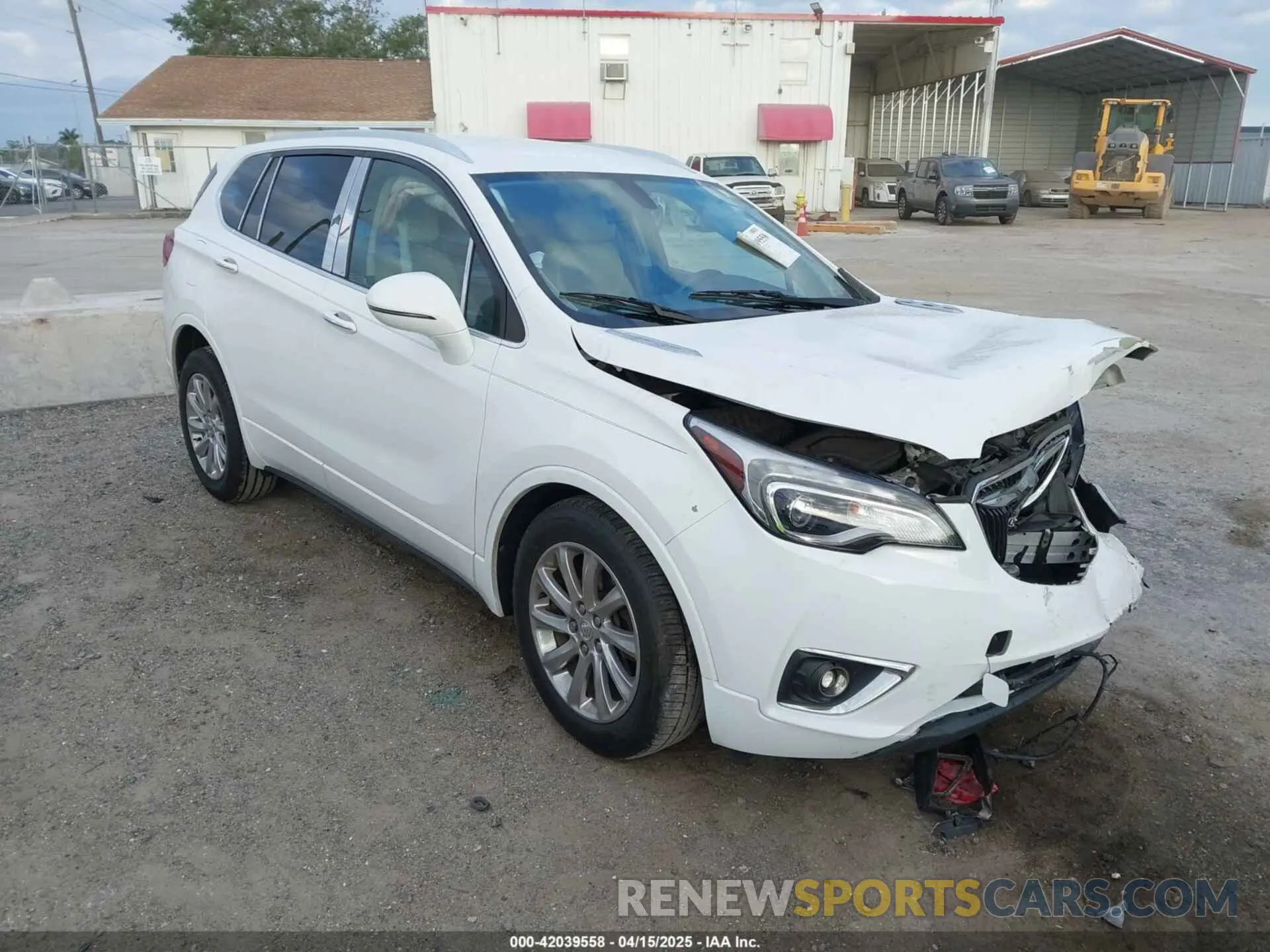 1 fotografías del automóvil dañado LRBFXCSA7KD015442 BUICK ENVISION 2019