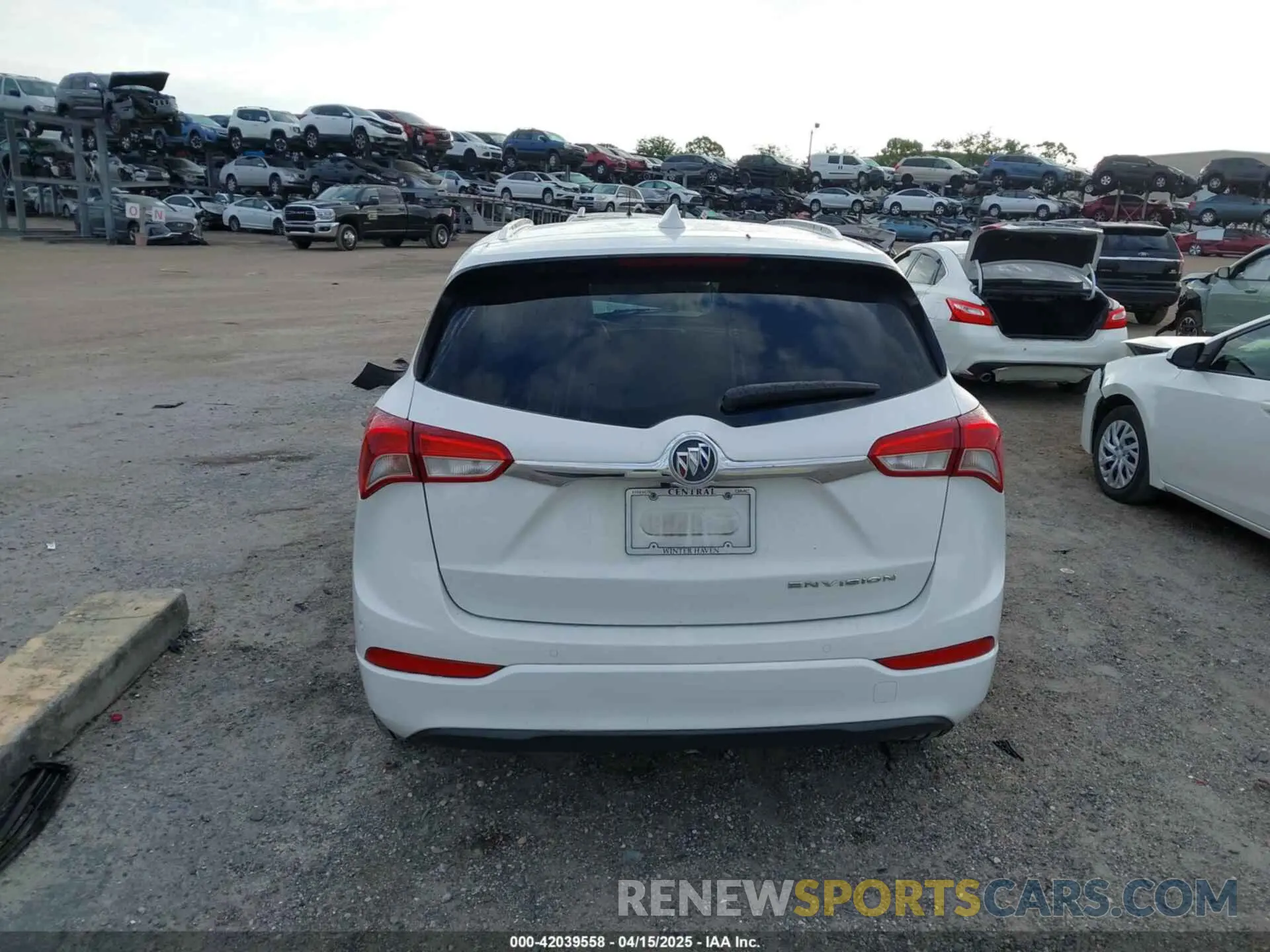 16 fotografías del automóvil dañado LRBFXCSA7KD015442 BUICK ENVISION 2019