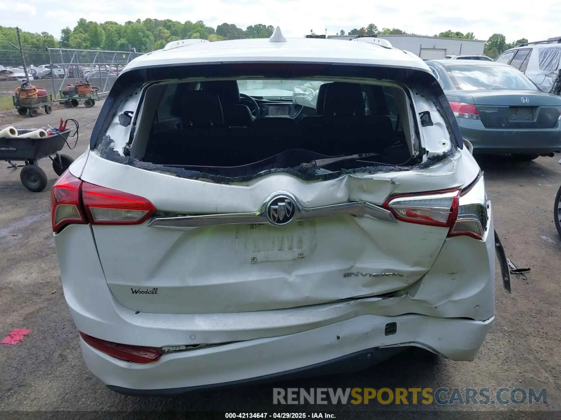 16 fotografías del automóvil dañado LRBFXCSA7KD124984 BUICK ENVISION 2019