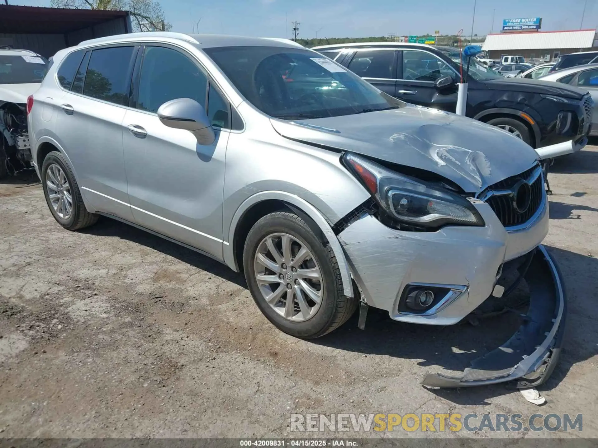 1 fotografías del automóvil dañado LRBFXCSA8KD011271 BUICK ENVISION 2019