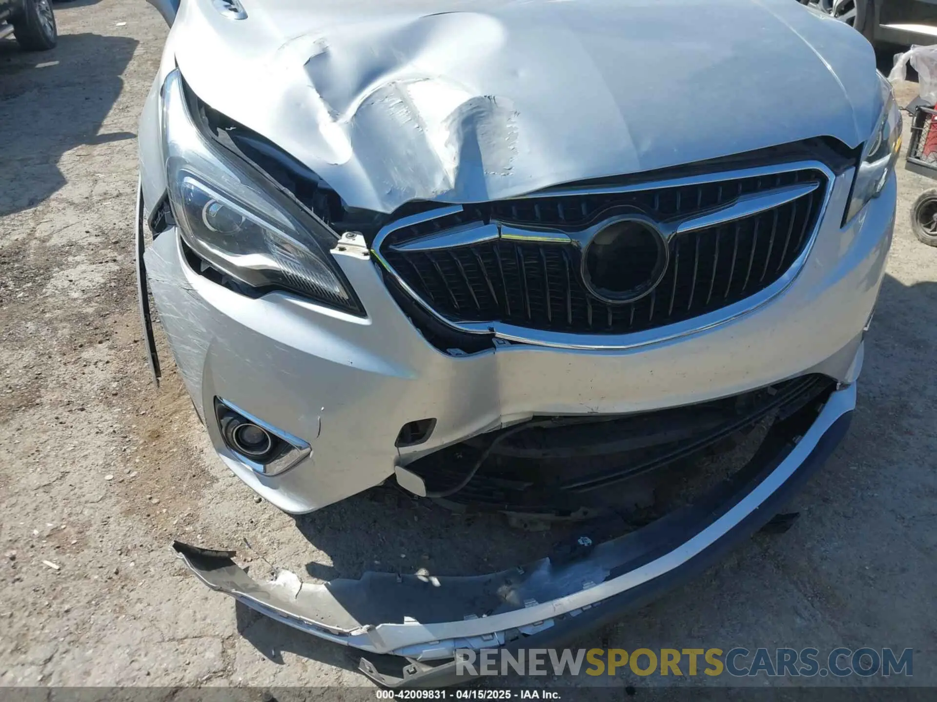 6 fotografías del automóvil dañado LRBFXCSA8KD011271 BUICK ENVISION 2019
