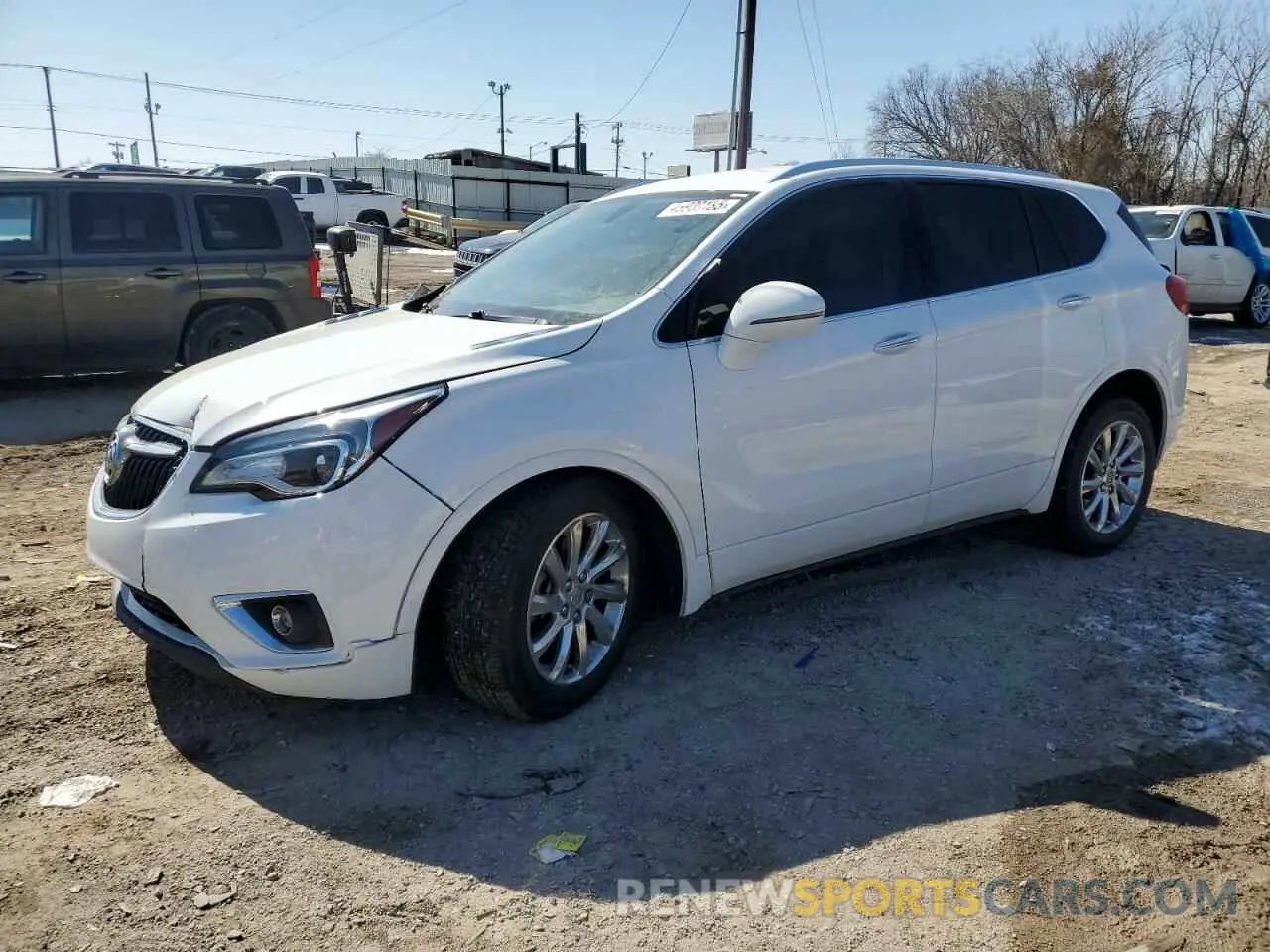 1 fotografías del automóvil dañado LRBFXCSA8KD016664 BUICK ENVISION 2019