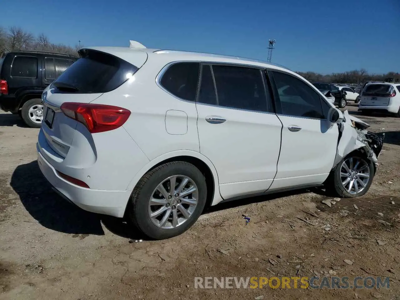 3 fotografías del automóvil dañado LRBFXCSA8KD016664 BUICK ENVISION 2019