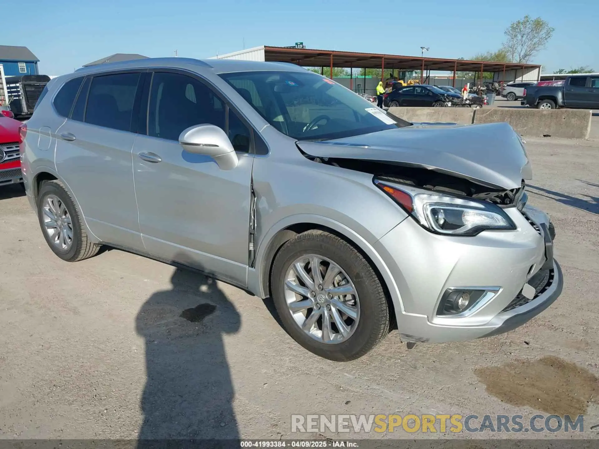 1 fotografías del automóvil dañado LRBFXCSA8KD018348 BUICK ENVISION 2019
