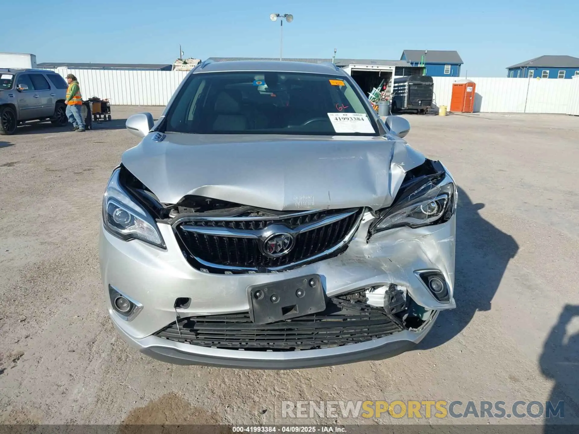 13 fotografías del automóvil dañado LRBFXCSA8KD018348 BUICK ENVISION 2019