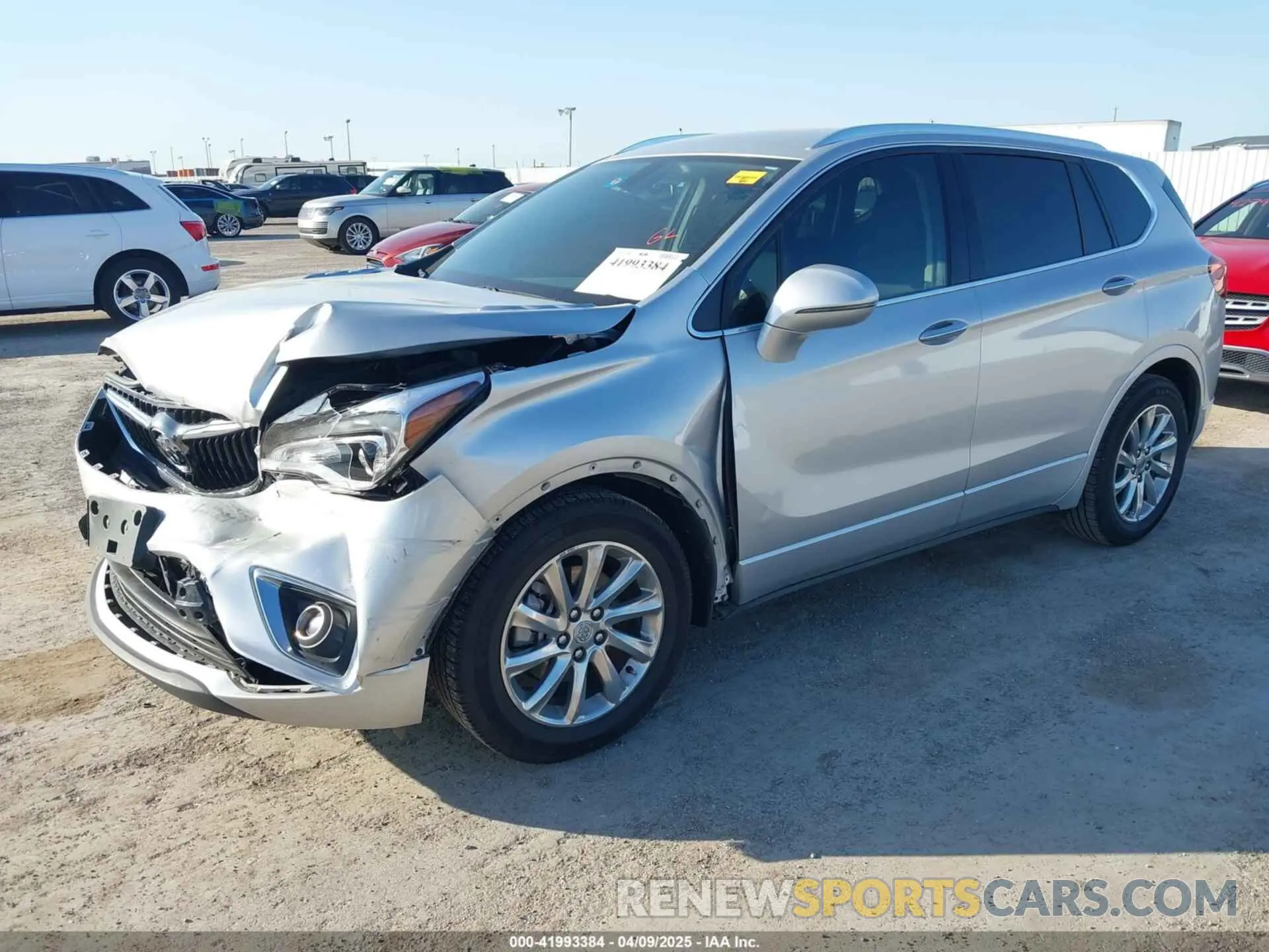 2 fotografías del automóvil dañado LRBFXCSA8KD018348 BUICK ENVISION 2019