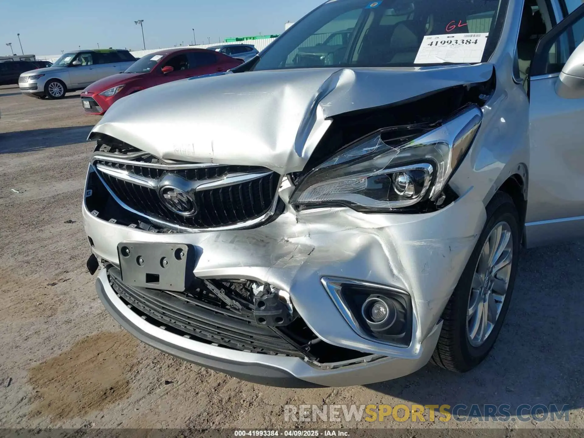 6 fotografías del automóvil dañado LRBFXCSA8KD018348 BUICK ENVISION 2019