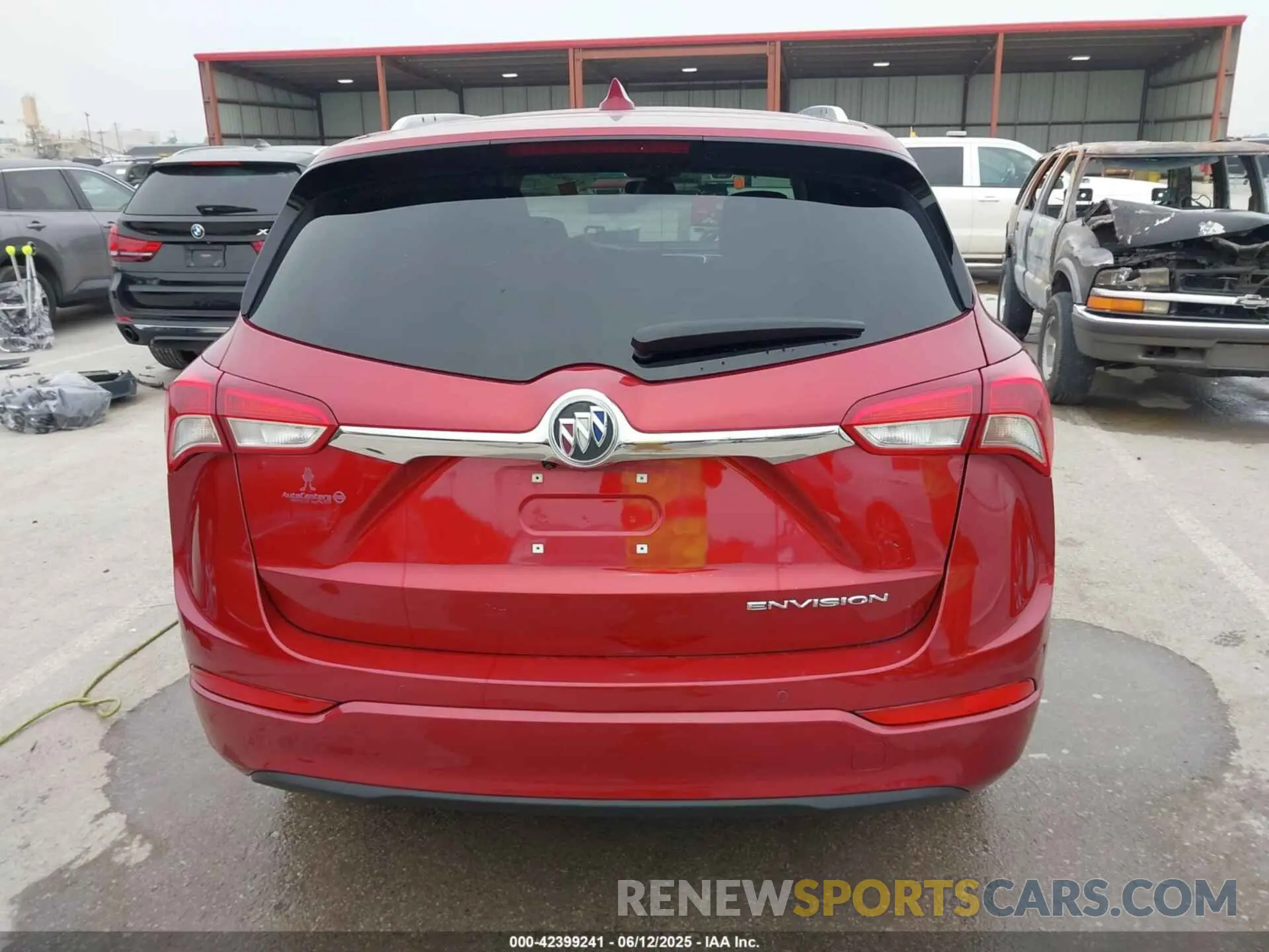16 fotografías del automóvil dañado LRBFXCSA8KD142698 BUICK ENVISION 2019
