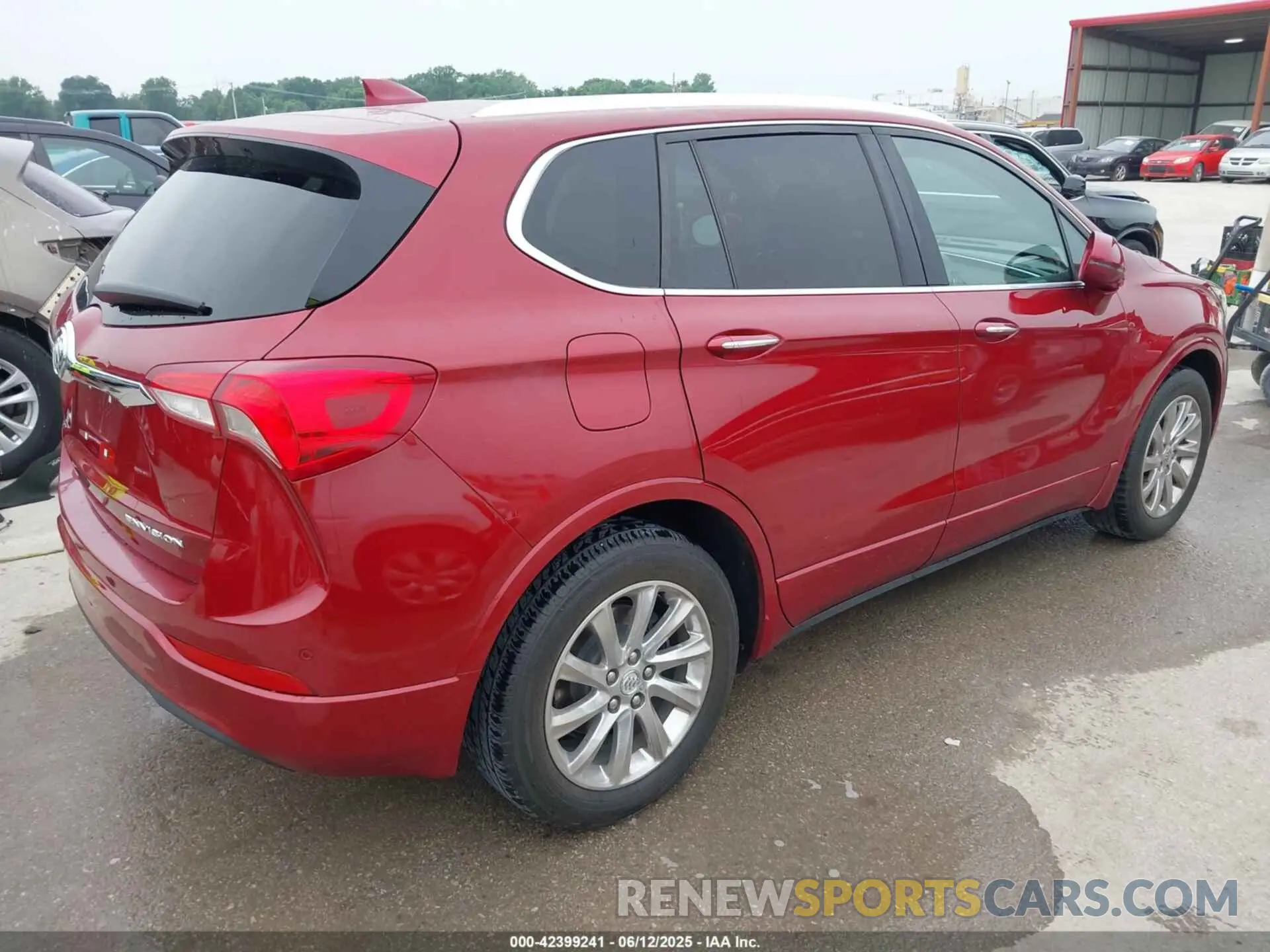 4 fotografías del automóvil dañado LRBFXCSA8KD142698 BUICK ENVISION 2019