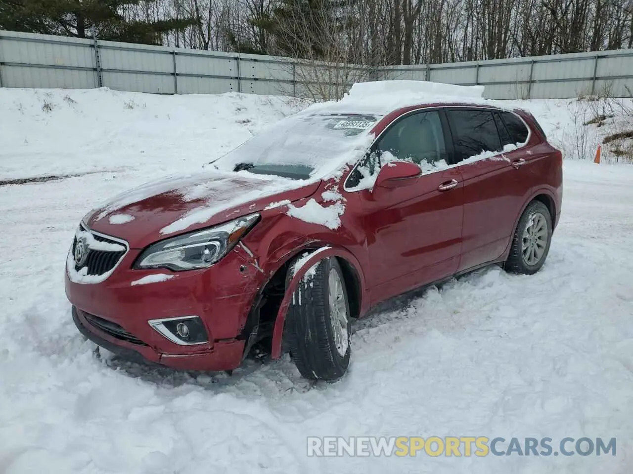 1 fotografías del automóvil dañado LRBFXCSAXKD020456 BUICK ENVISION 2019
