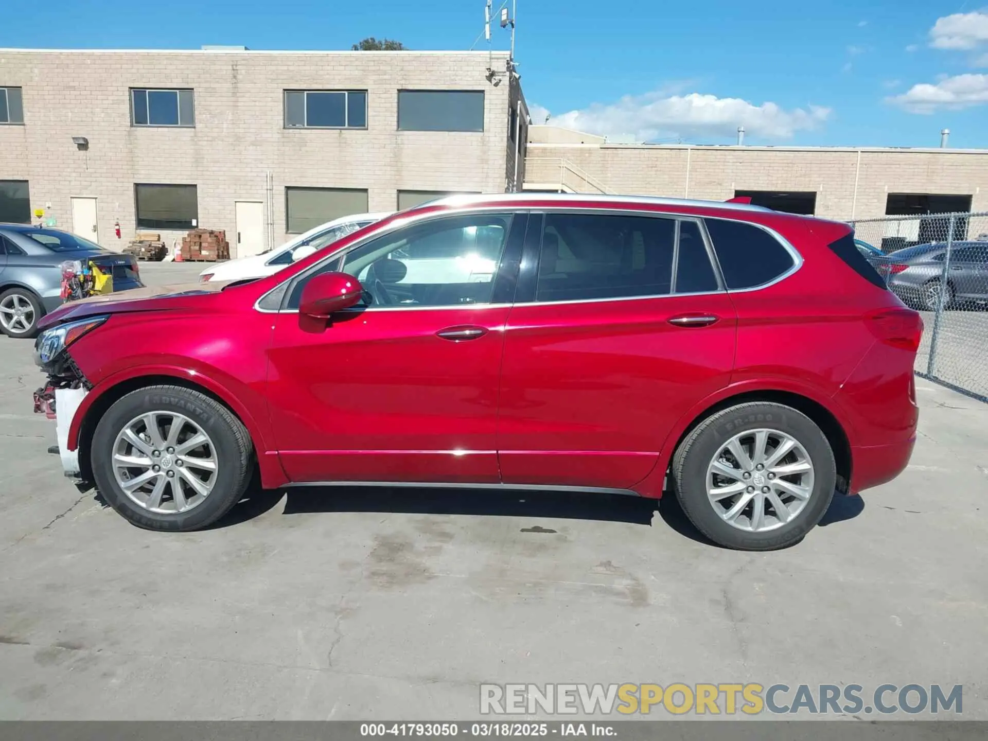 14 fotografías del automóvil dañado LRBFXCSAXKD109976 BUICK ENVISION 2019