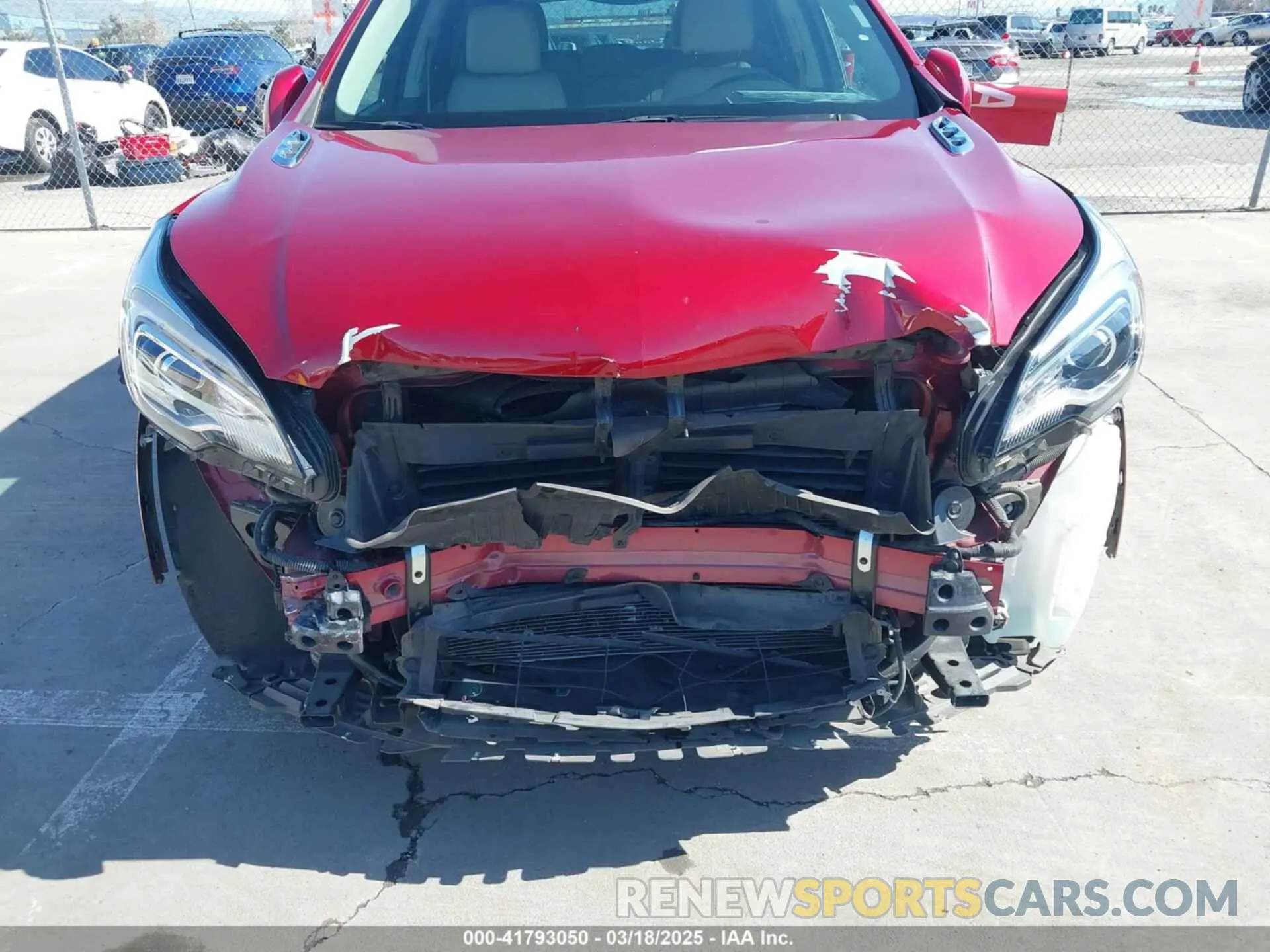 6 fotografías del automóvil dañado LRBFXCSAXKD109976 BUICK ENVISION 2019