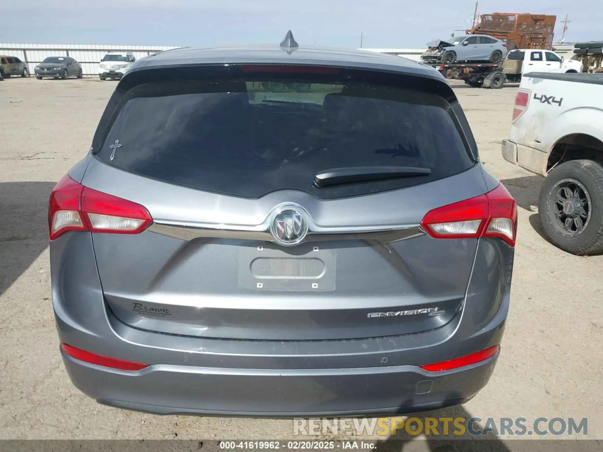 15 fotografías del automóvil dañado LRBFX1SA0LD225290 BUICK ENVISION 2020