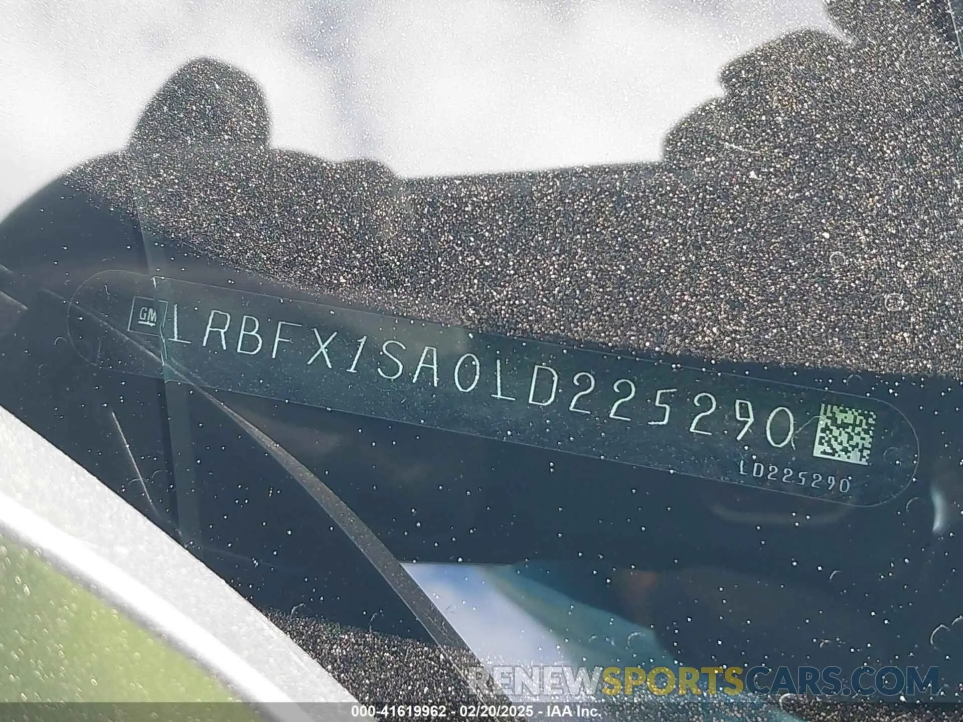 9 fotografías del automóvil dañado LRBFX1SA0LD225290 BUICK ENVISION 2020