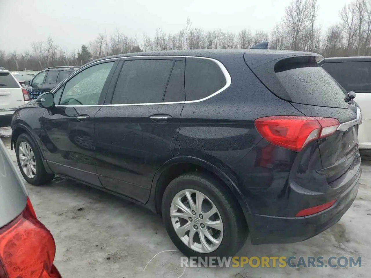 2 fotografías del automóvil dañado LRBFX1SA3LD182841 BUICK ENVISION 2020